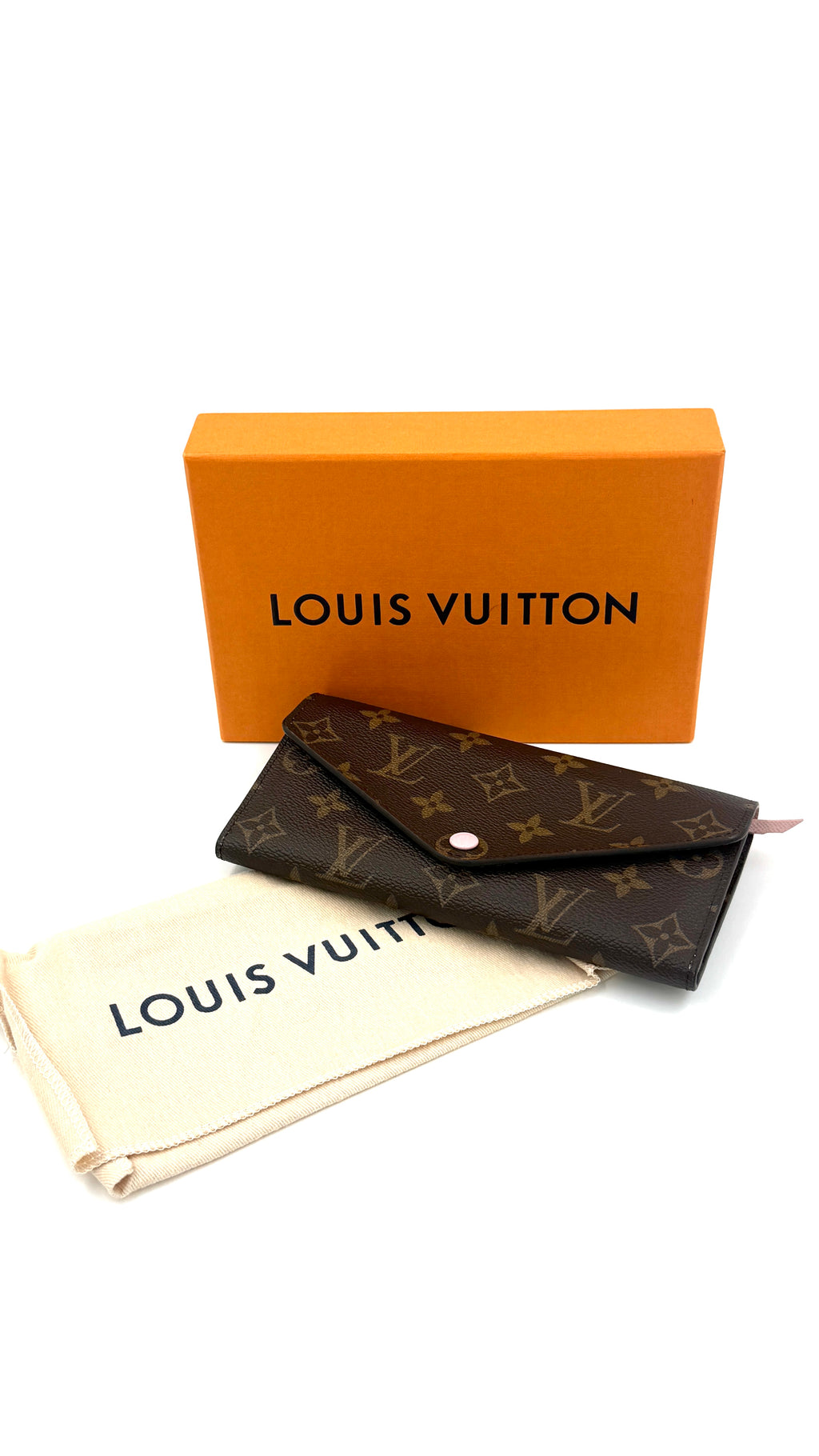 Pre-Owned Louis Vuitton Envelope Wallet with Removable Insert - Authenticated