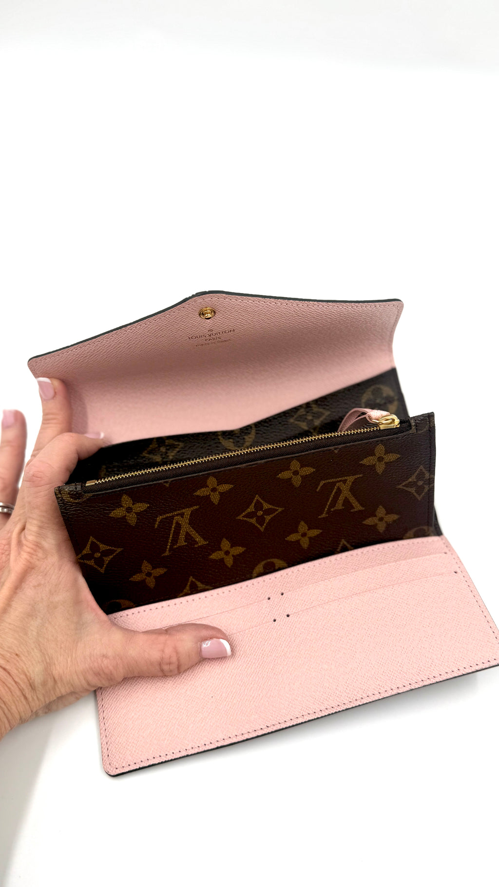 Pre-Owned Louis Vuitton Envelope Wallet with Removable Insert - Authenticated