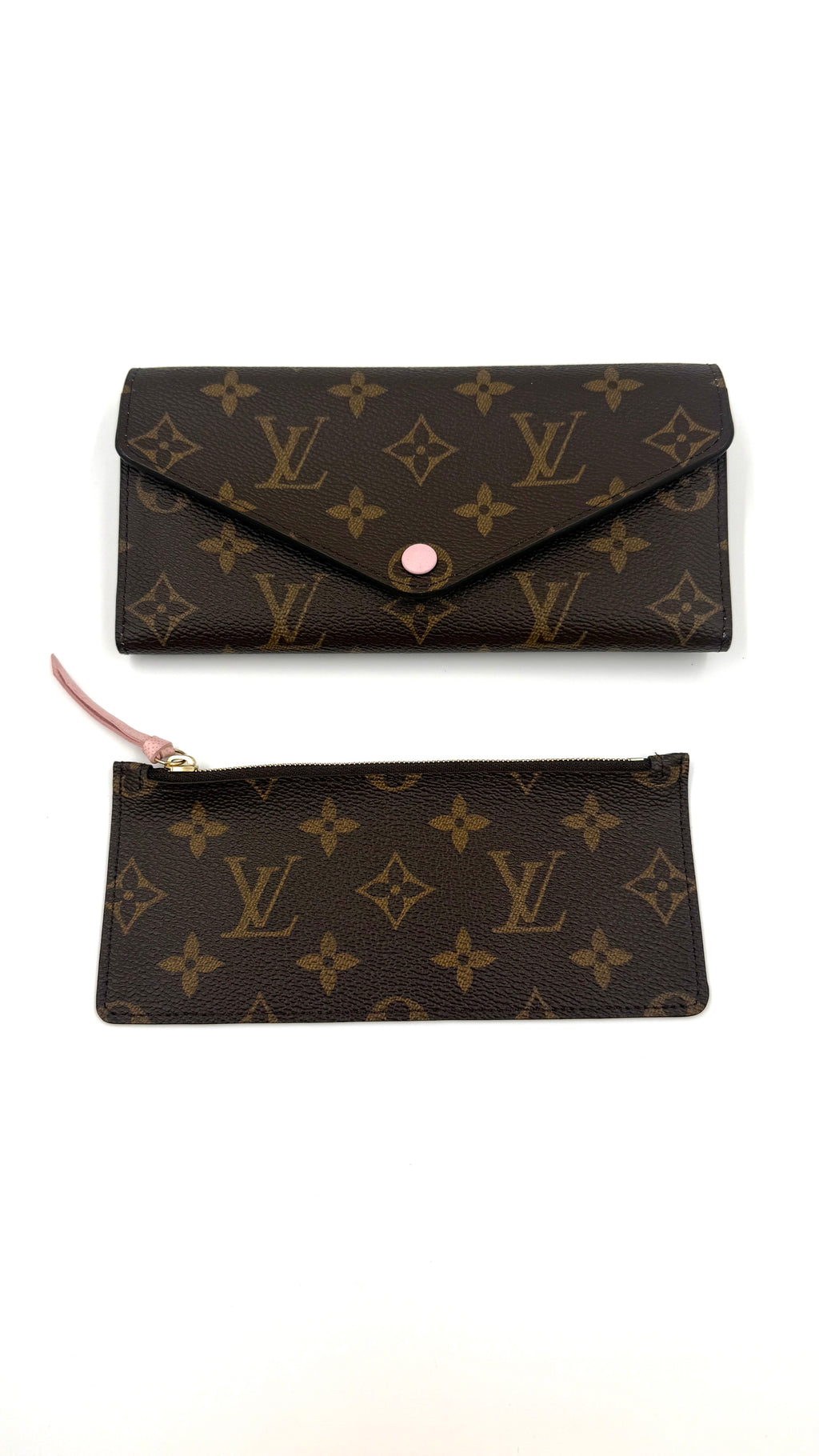 Pre-Owned Louis Vuitton Envelope Wallet with Removable Insert - Authenticated
