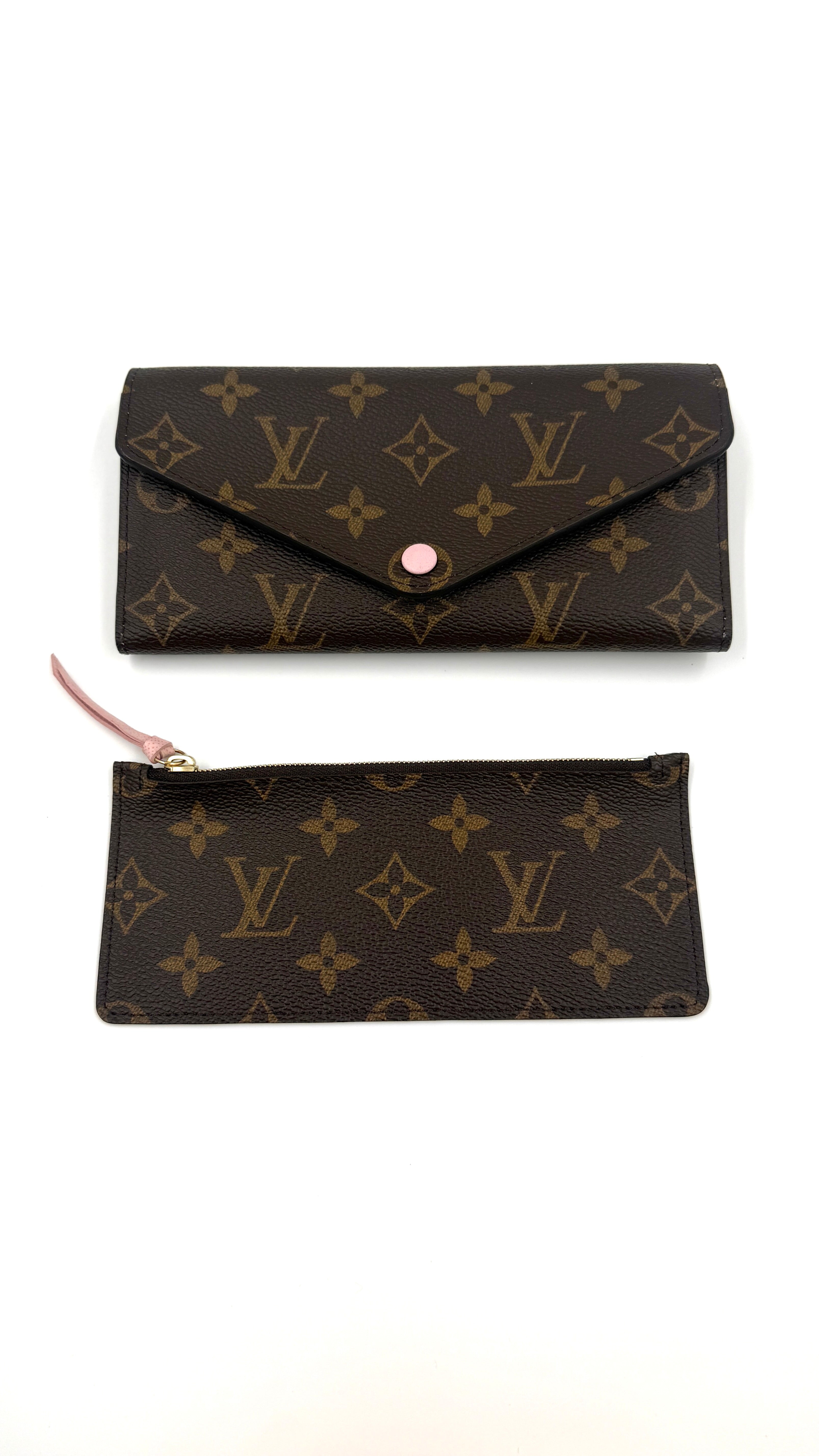 Pre-Owned Louis Vuitton Envelope Wallet with Removable Insert - Authenticated