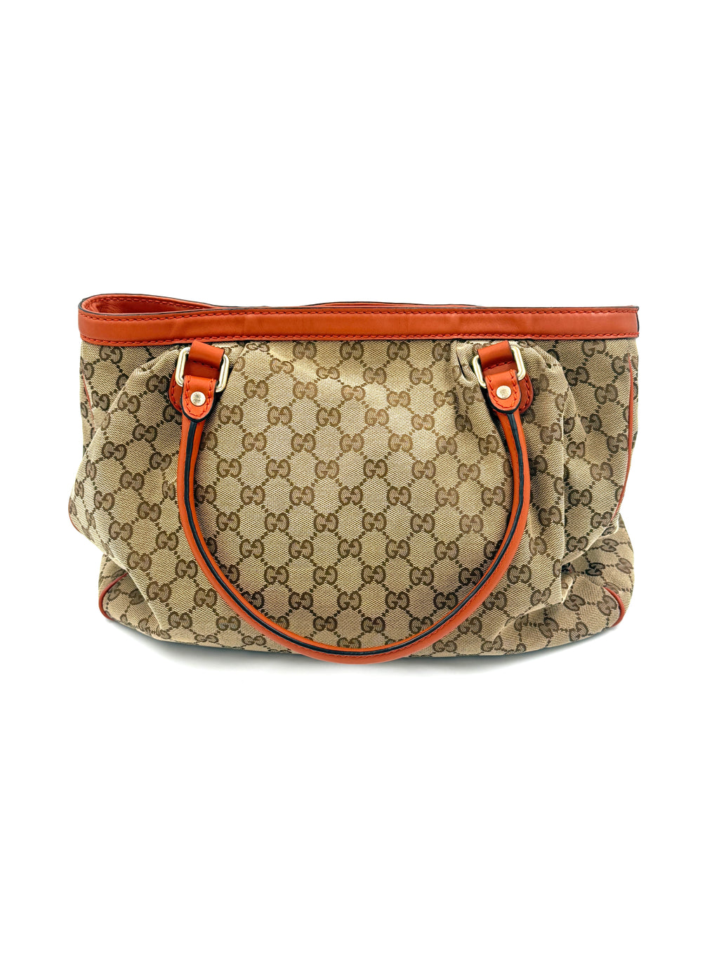 Pre-Owned Gucci GG Canvas Sukey Handbag Large - Authenticated