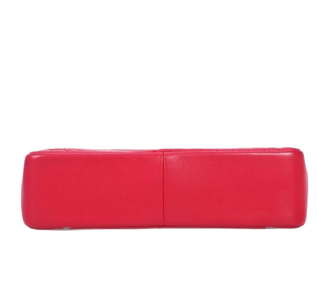 Pre-Owned Chanel Borse Romane Single Flap Red - Authenticated
