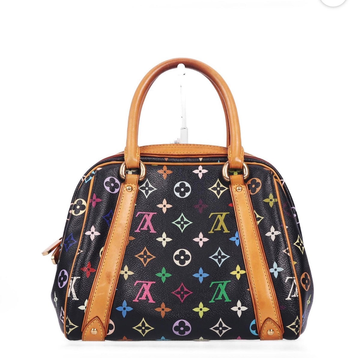 Pre-Owned Louis Vuitton Black Monogram Multicolore Canvas Priscilla Bag - Authenticated