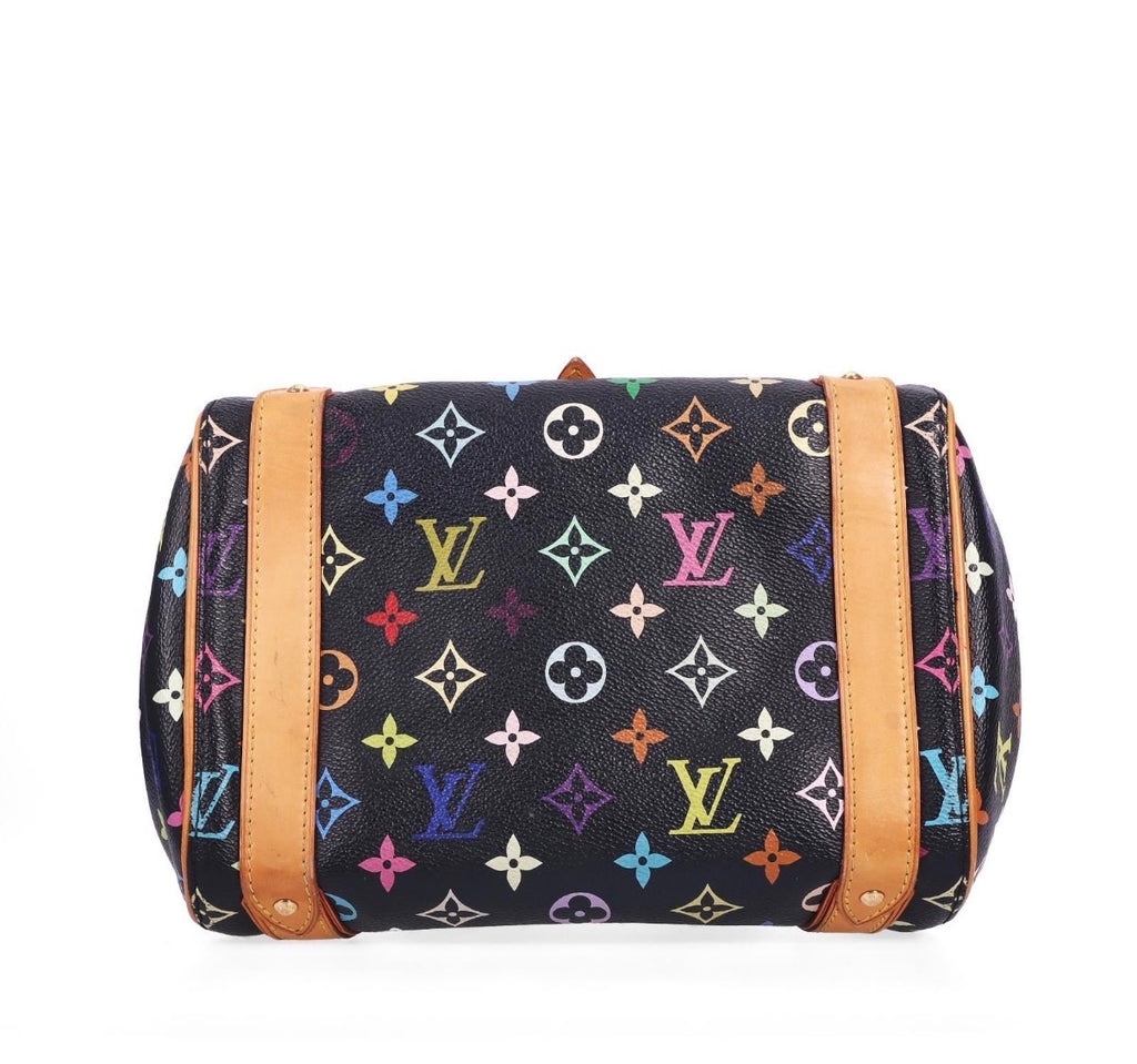 Pre-Owned Louis Vuitton Black Monogram Multicolore Canvas Priscilla Bag - Authenticated