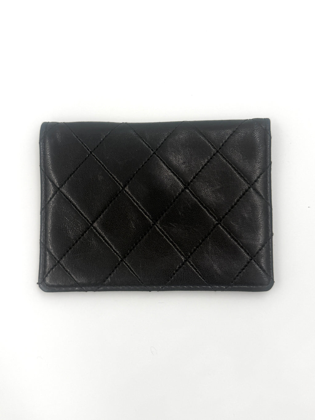 Pre-Owned Chanel  Rare Lambskin CC Chain Flap Bag Crossbody with Wallet - Authenticated