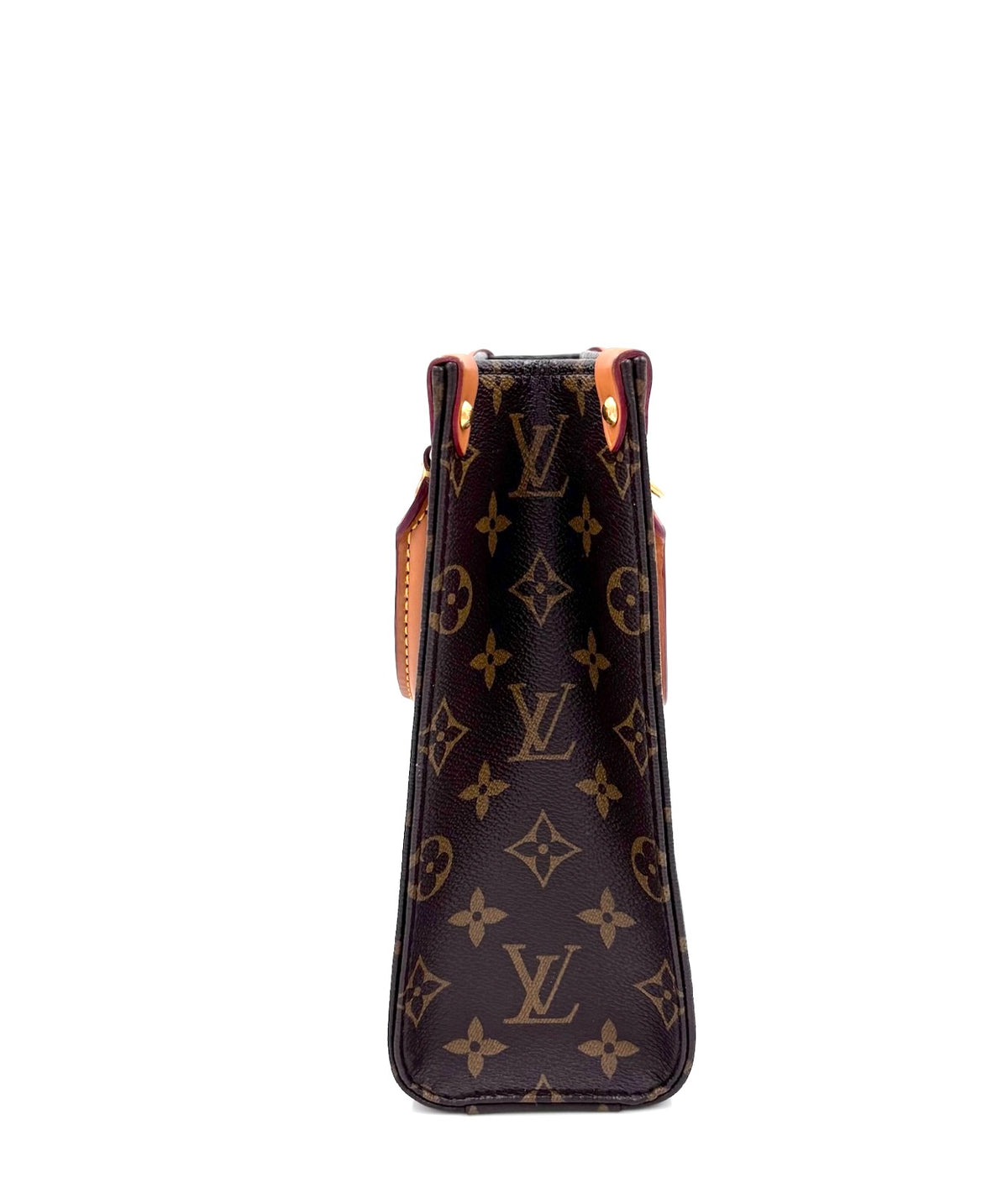 Pre-owned Louis Vuitton Sac Plat BB Monogram Canvas - Authenticated