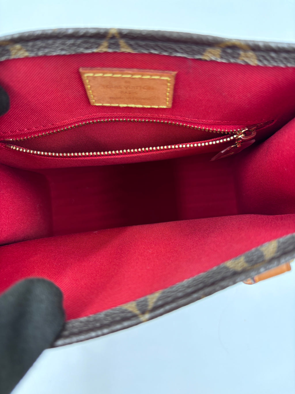 Pre-owned Louis Vuitton Sac Plat BB Monogram Canvas - Authenticated