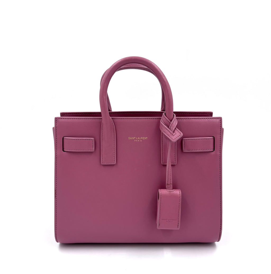 Pre-owned Saint Laurent Pink Sac de Jour Bag - Authenticated