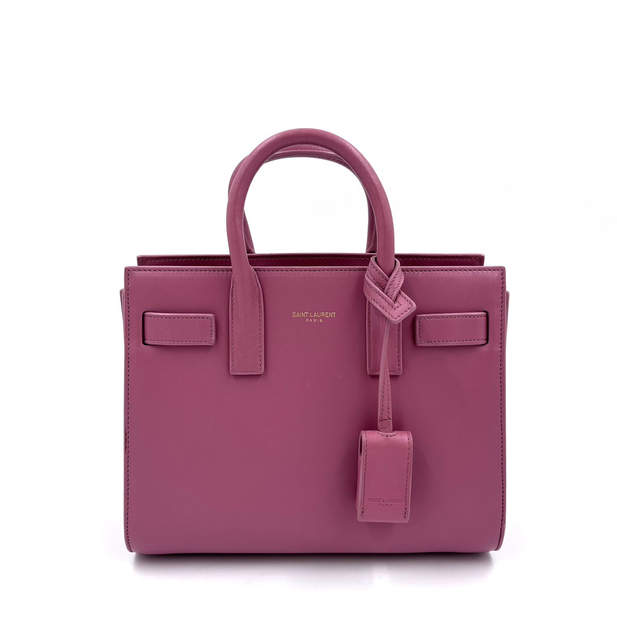 Pre-owned Saint Laurent Pink Sac de Jour Bag - Authenticated