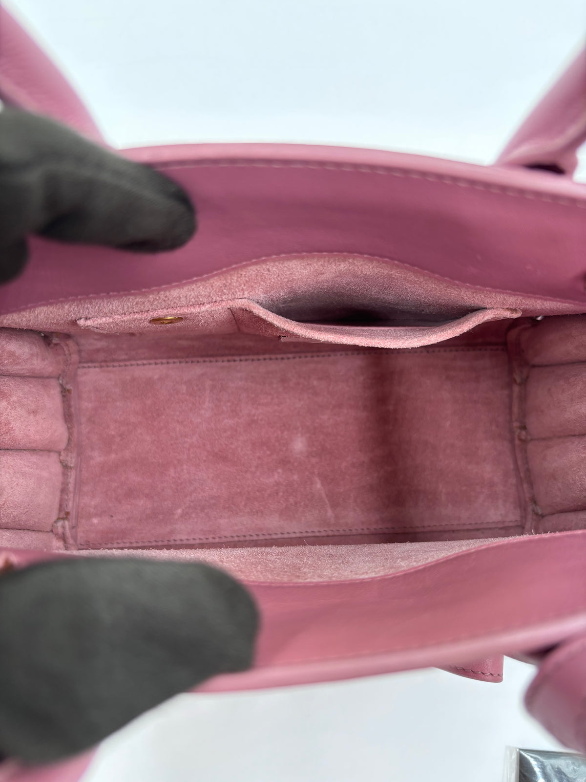 Pre-owned Saint Laurent Pink Sac de Jour Bag - Authenticated