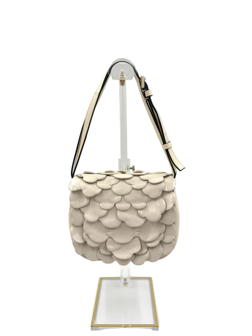 Pre-Owned Valentino Ivory Leather 03 Rose Edition Atelier Crossbody/Shoulder Bag - Authenticated