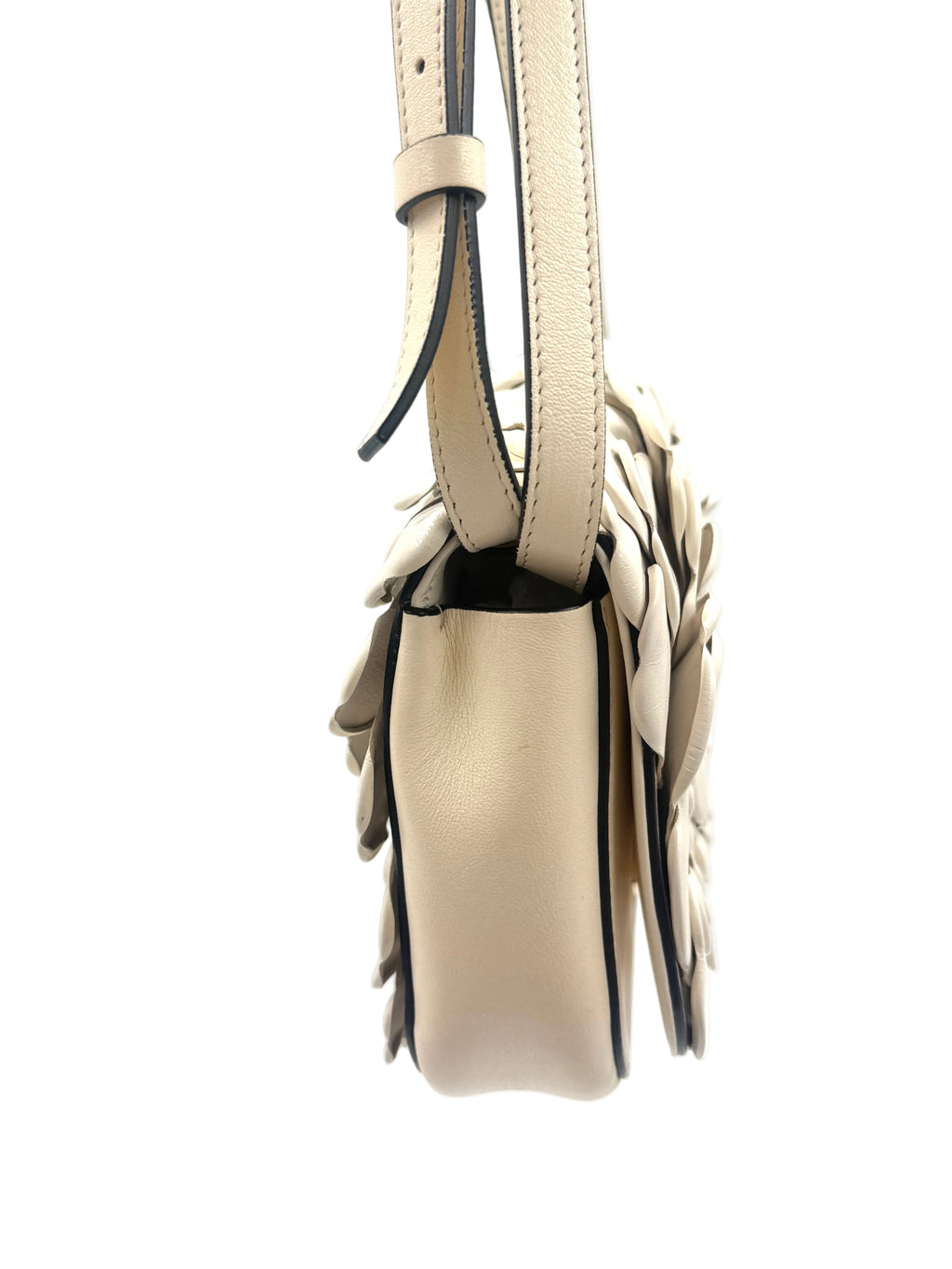 Pre-Owned Valentino Ivory Leather 03 Rose Edition Atelier Crossbody/Shoulder Bag - Authenticated