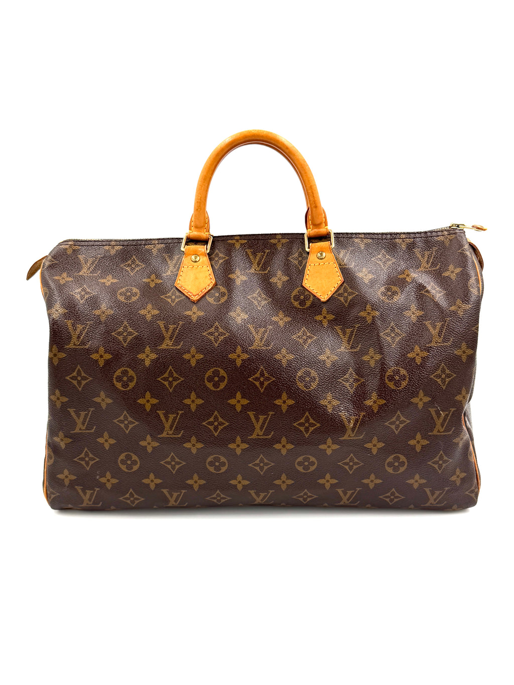 Pre-owned Louis Vuitton Monogram Speedy 40 - Authenticated