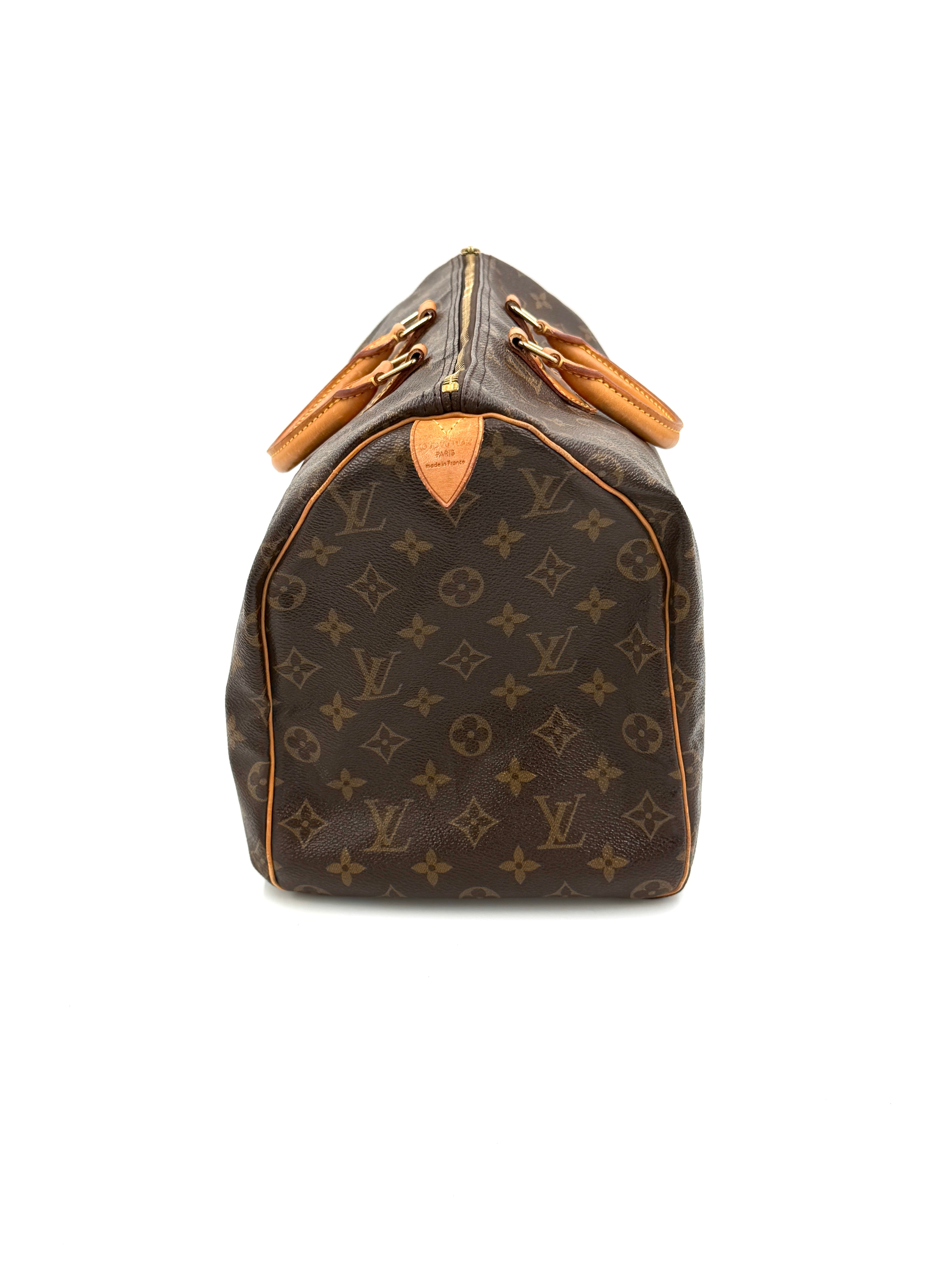 Pre-owned Louis Vuitton Monogram Speedy 40 - Authenticated