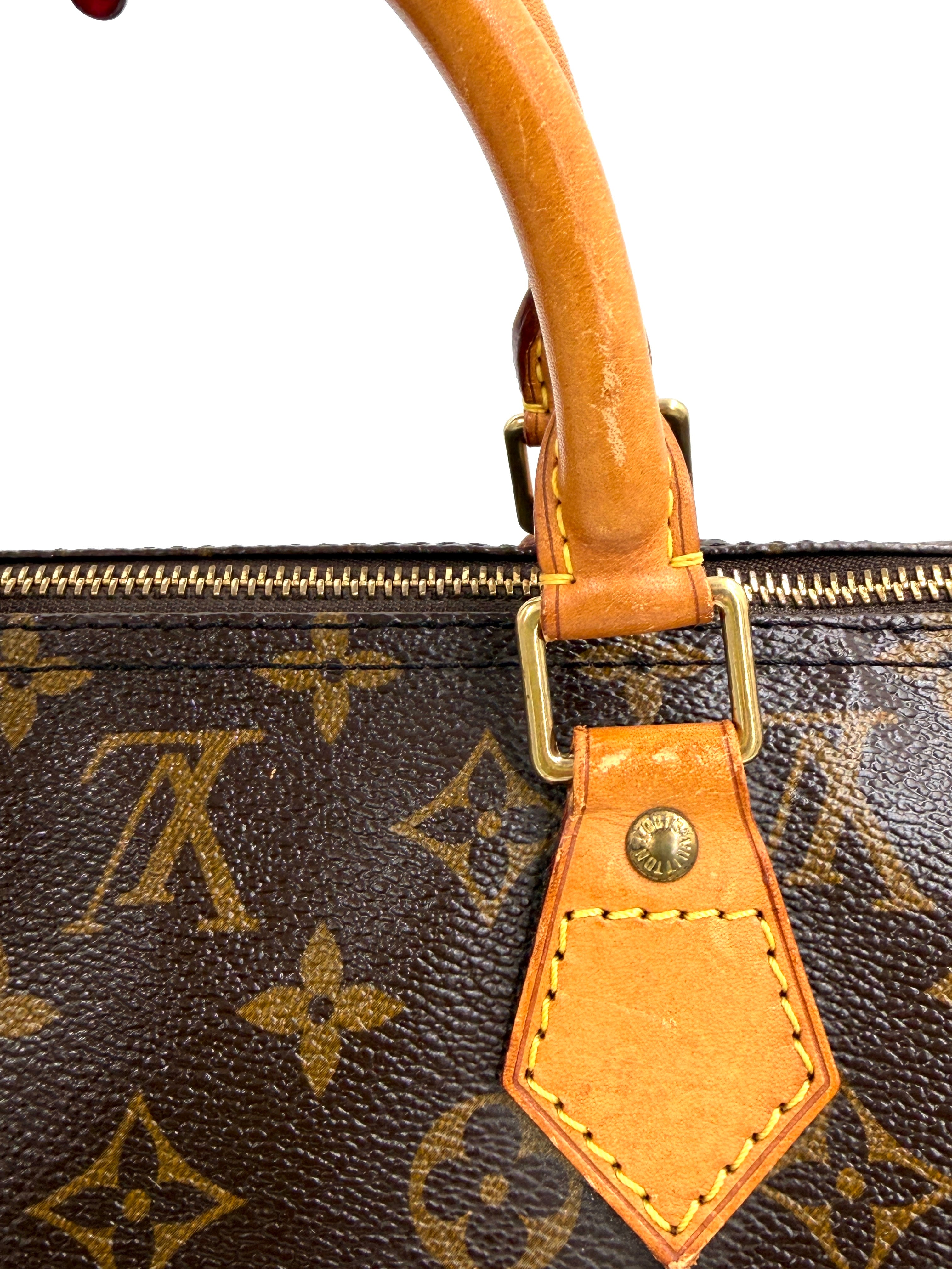 Pre-owned Louis Vuitton Monogram Speedy 40 - Authenticated