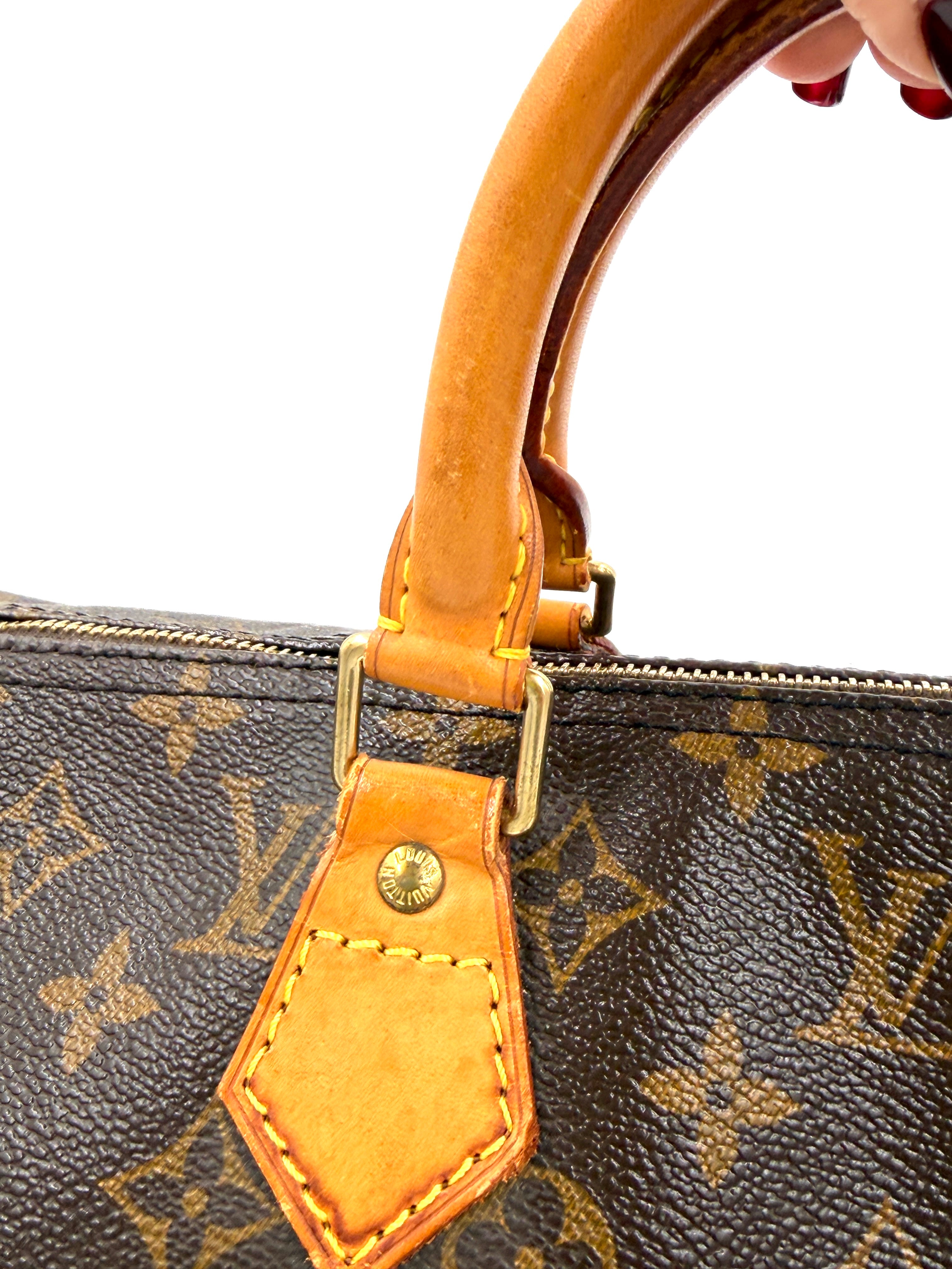 Pre-owned Louis Vuitton Monogram Speedy 40 - Authenticated