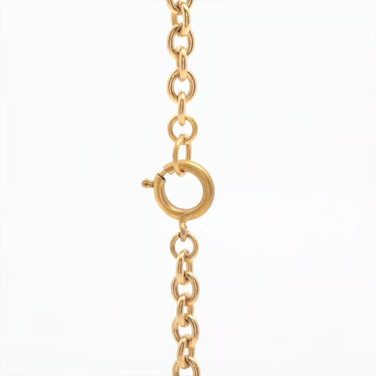 Pre-Owned Chanel Vintage Strass CC Medallion Long Necklace - Authenticated