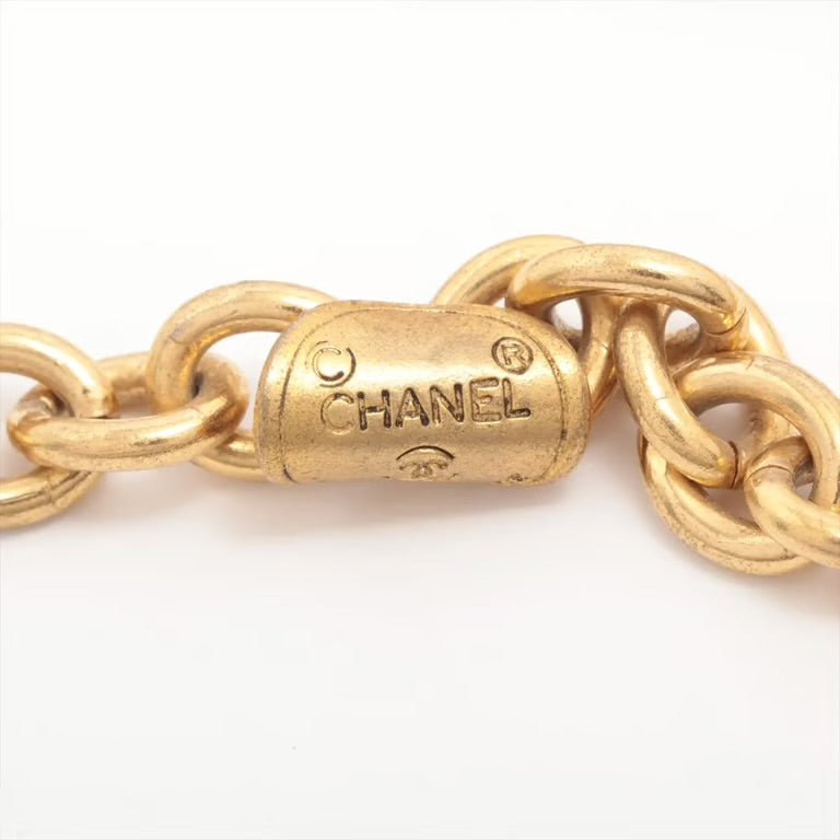 Pre-Owned Chanel Vintage Strass CC Medallion Long Necklace - Authenticated