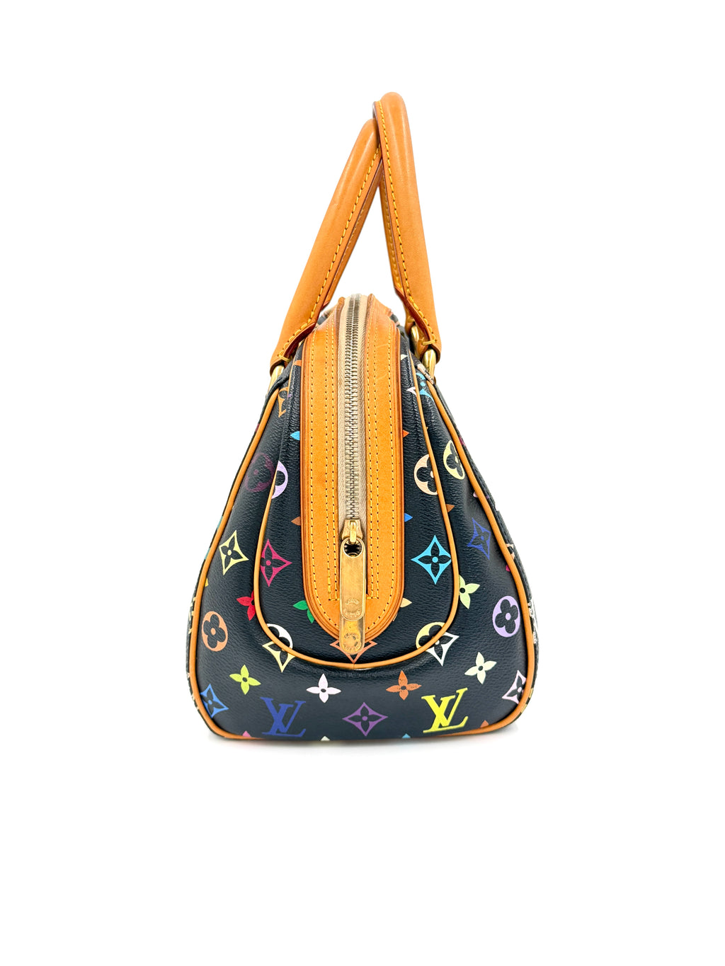 Pre-Owned Louis Vuitton Black Monogram Multicolore Canvas Priscilla Bag - Authenticated