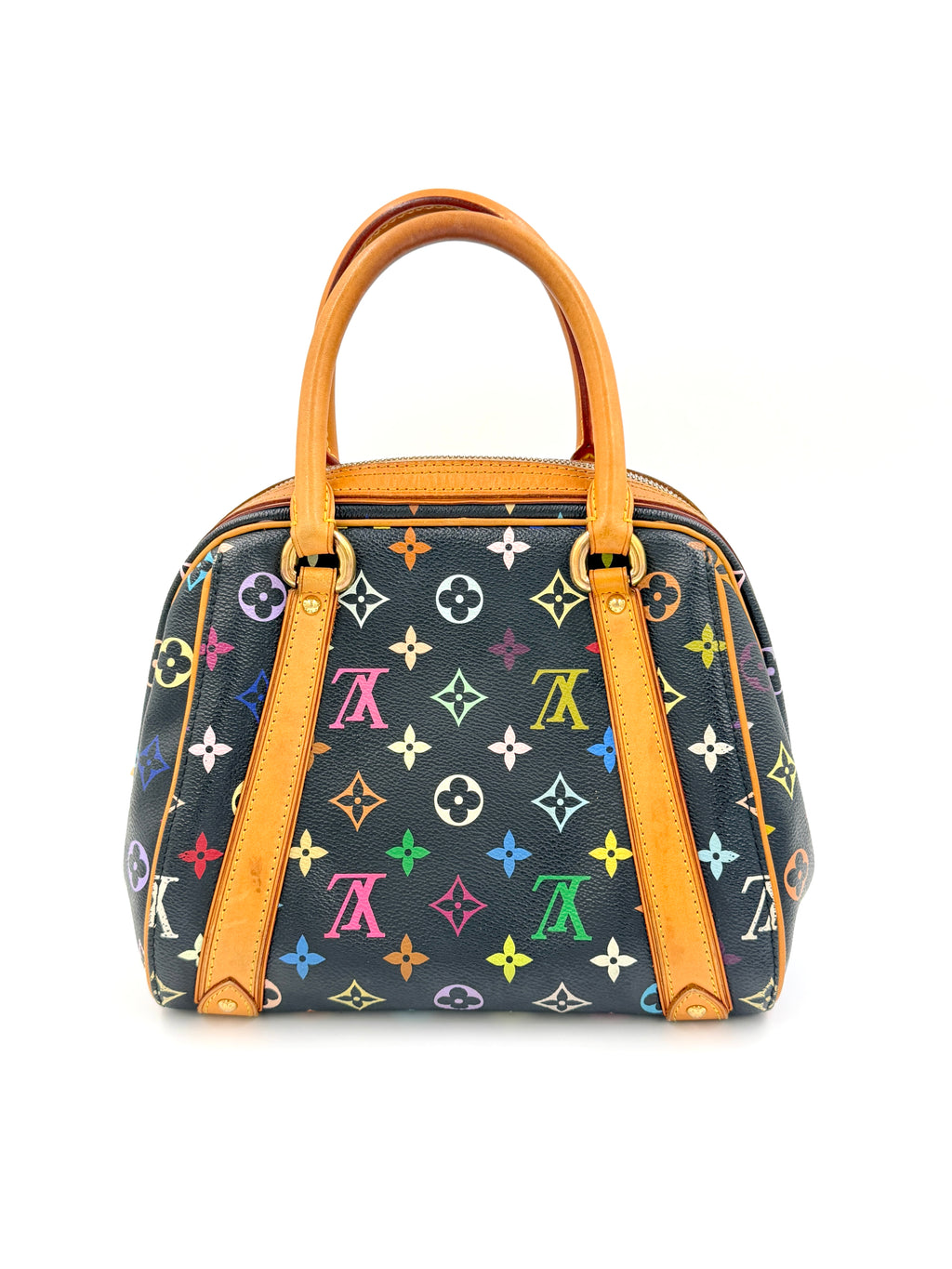 Pre-Owned Louis Vuitton Black Monogram Multicolore Canvas Priscilla Bag - Authenticated