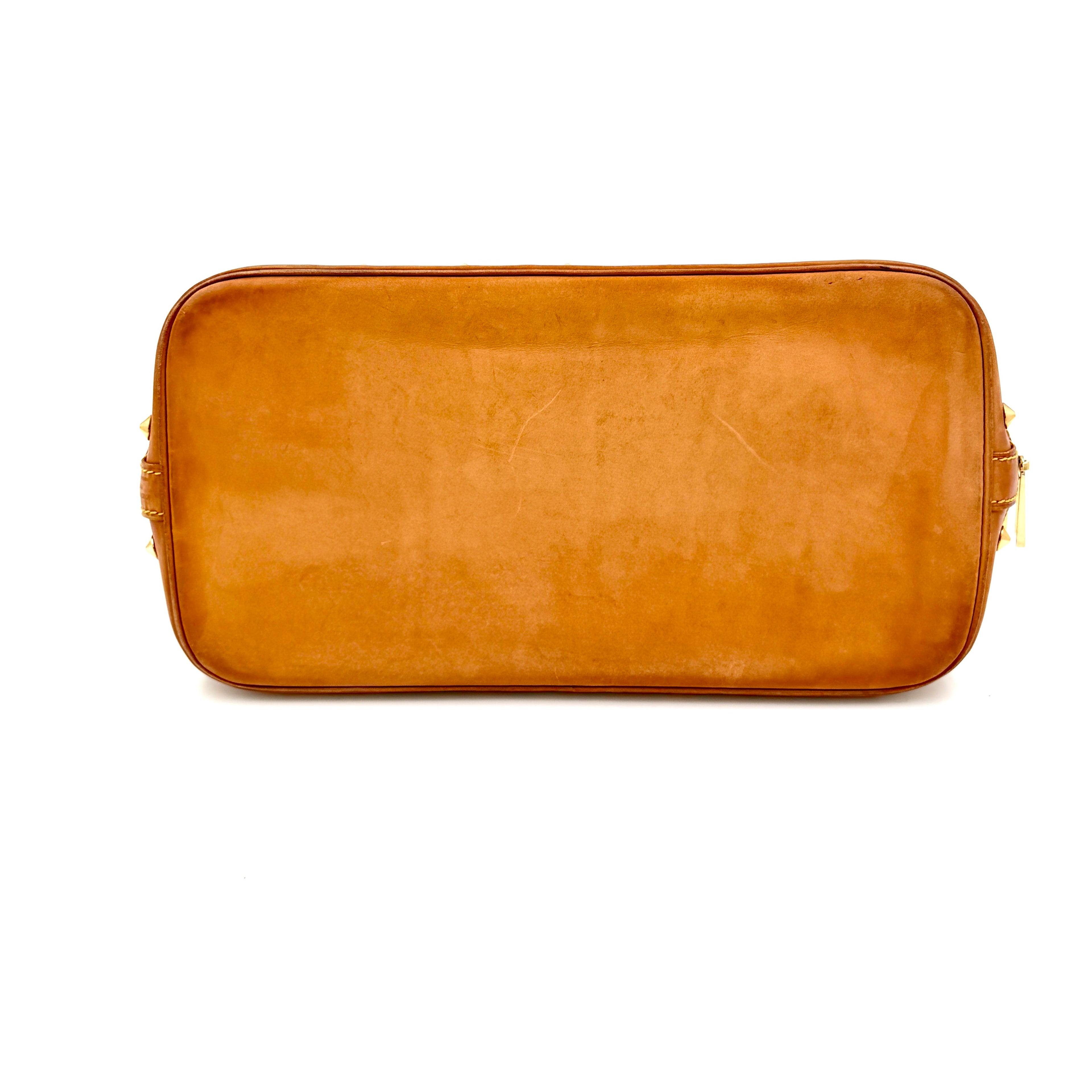 Pre-owned Louis Vuitton Monogram Multicolor Alma White - Authenticated