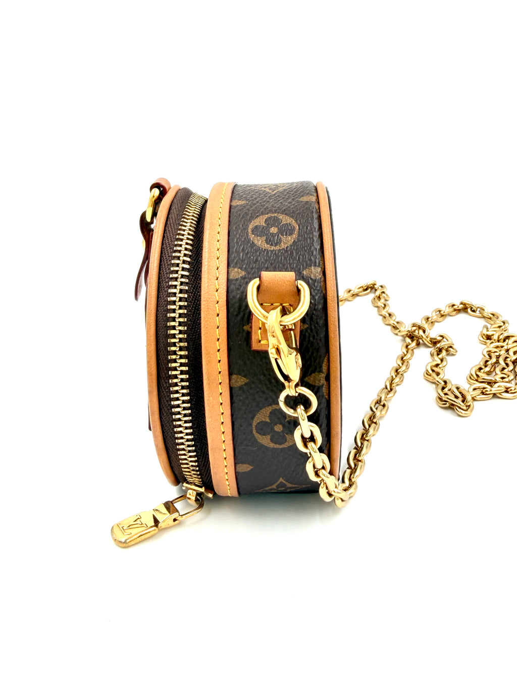 Pre-owned Louis Vuitton Monogram Canvas Mini Boite Chapeau Bag - Authenticated