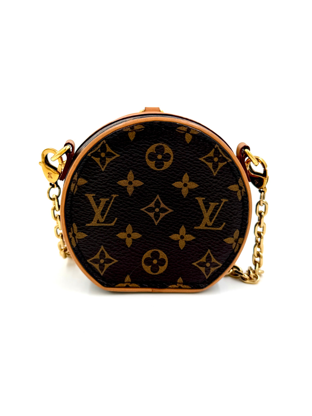 Pre-owned Louis Vuitton Monogram Canvas Mini Boite Chapeau Bag - Authenticated