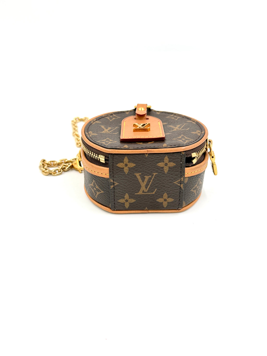 Pre-owned Louis Vuitton Monogram Canvas Mini Boite Chapeau Bag - Authenticated