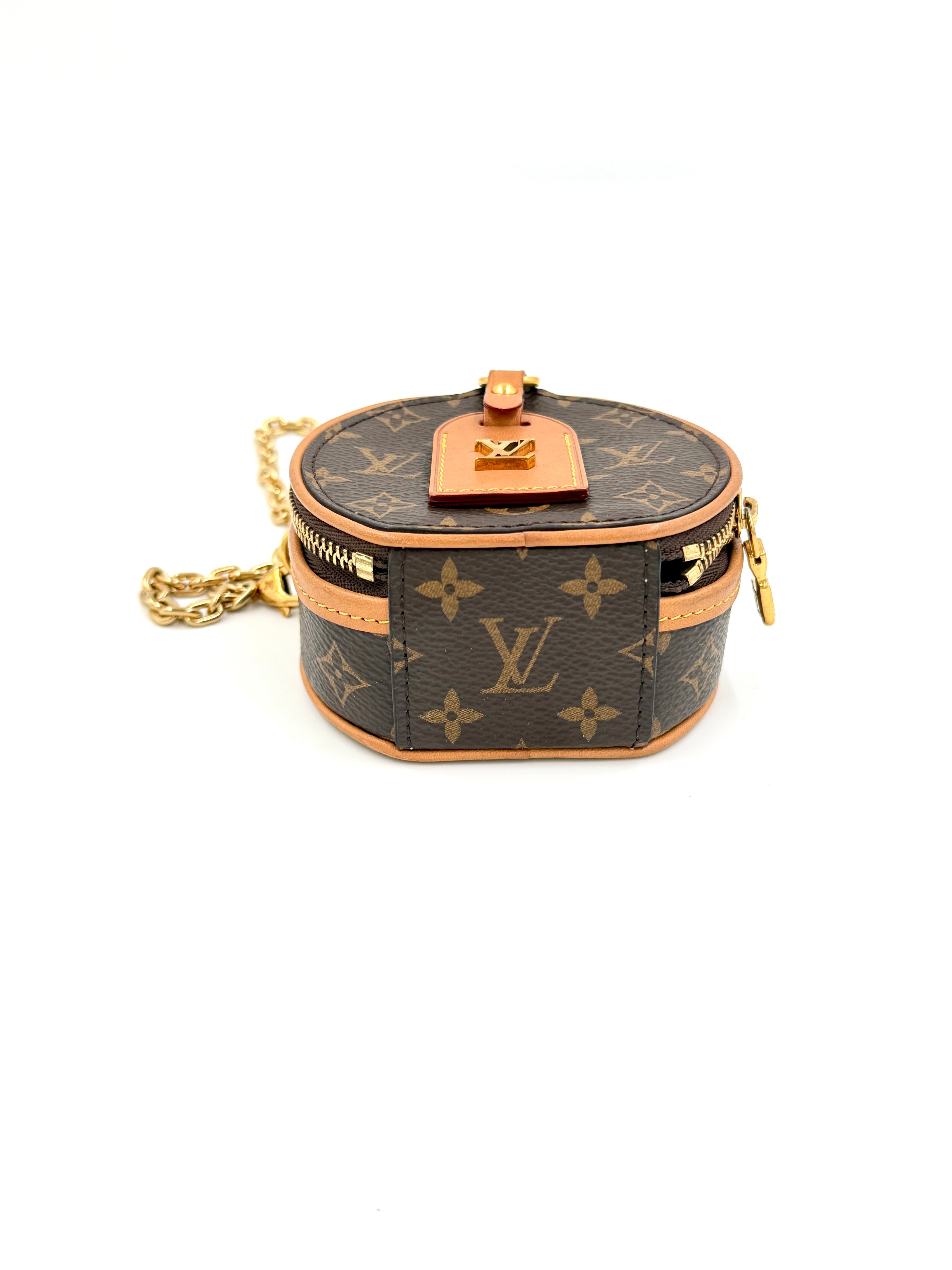 Pre-owned Louis Vuitton Monogram Canvas Mini Boite Chapeau Bag - Authenticated