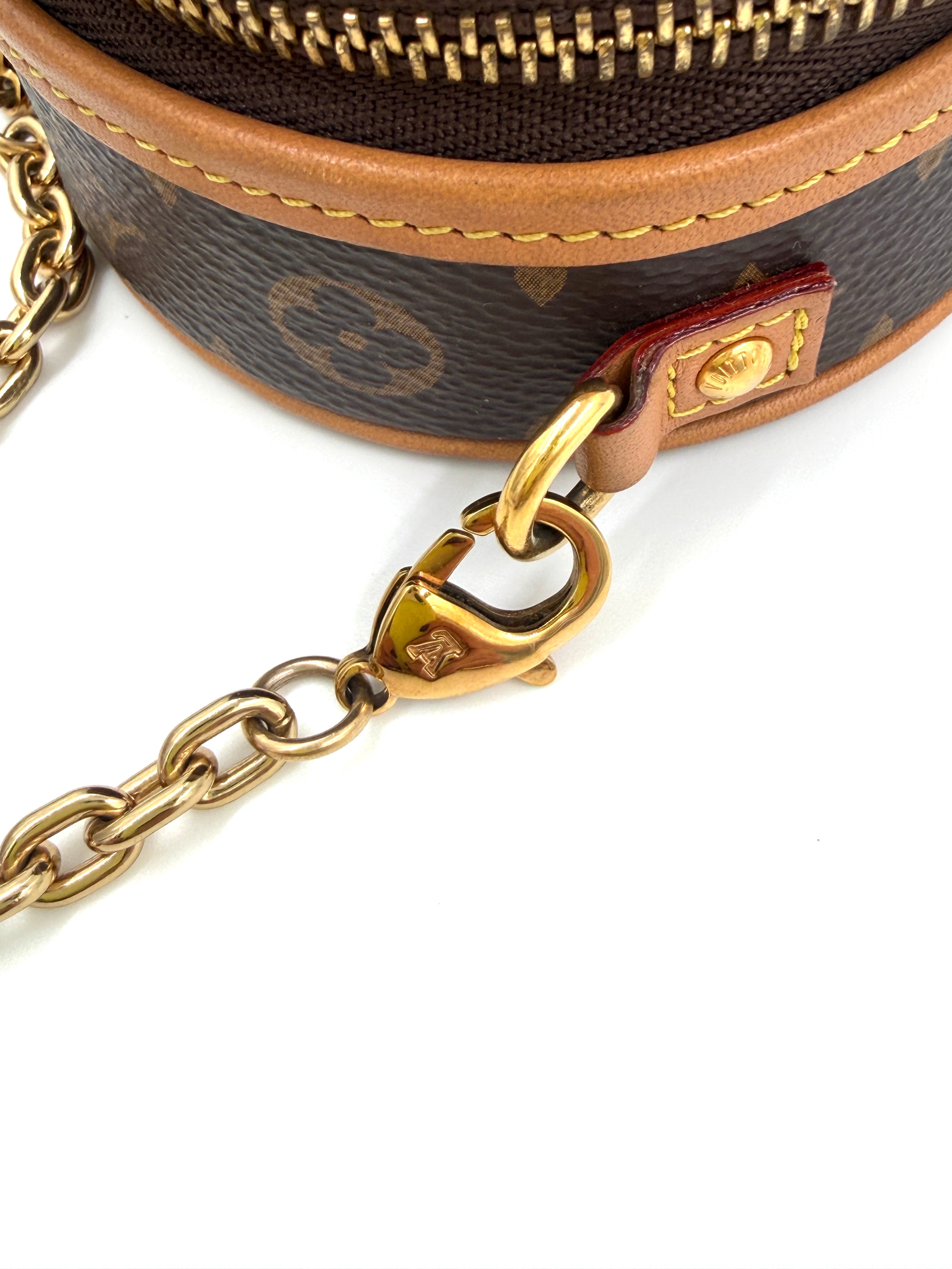 Pre-owned Louis Vuitton Monogram Canvas Mini Boite Chapeau Bag - Authenticated