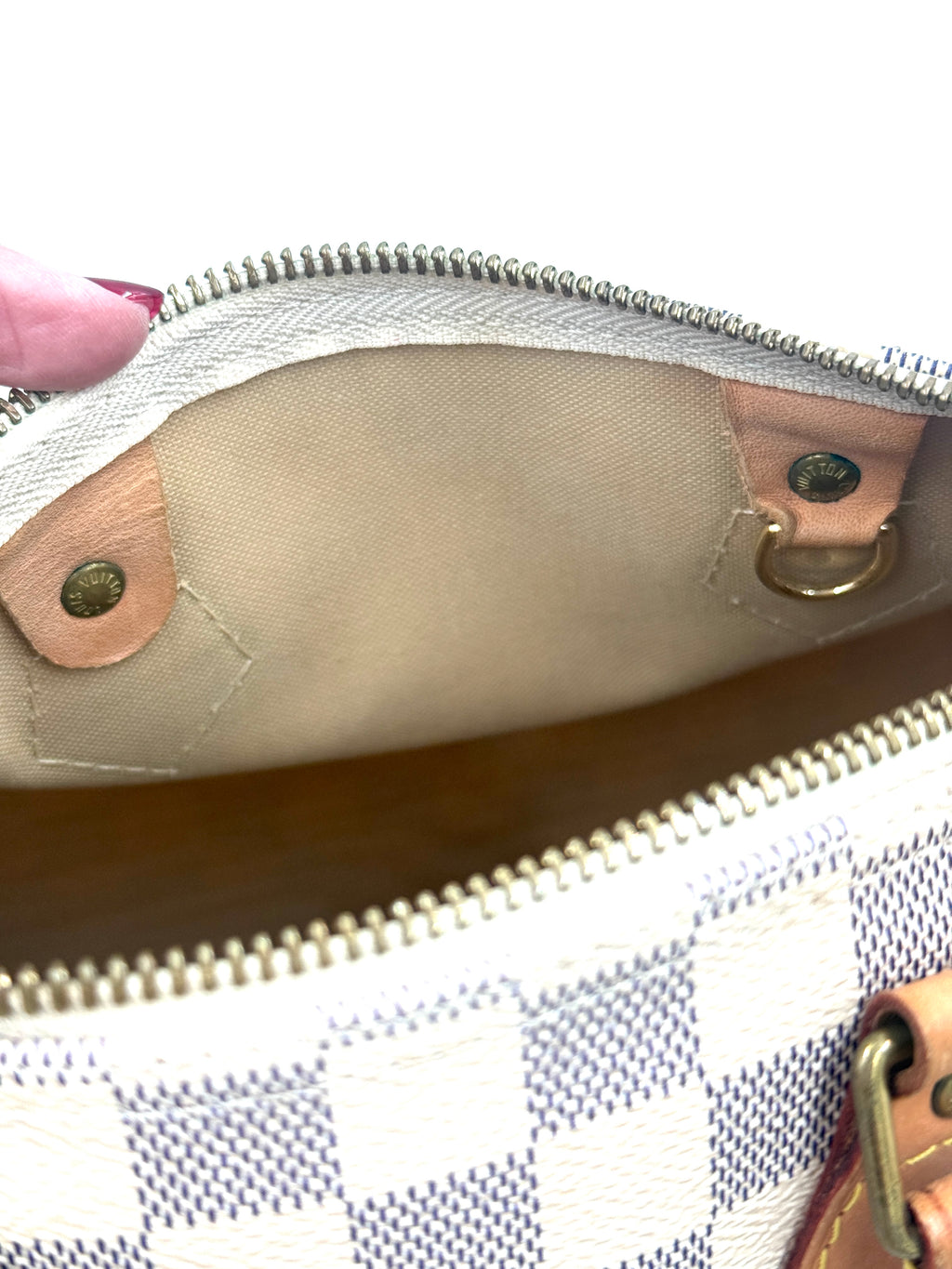 Pre-Owned Louis Vuitton Damier Azur Speedy 25 - Authenticated