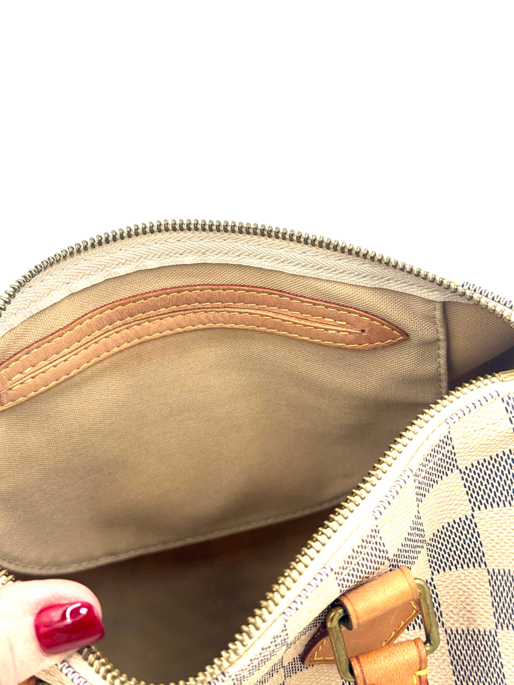 Pre-Owned Louis Vuitton Damier Azur Speedy 25 - Authenticated
