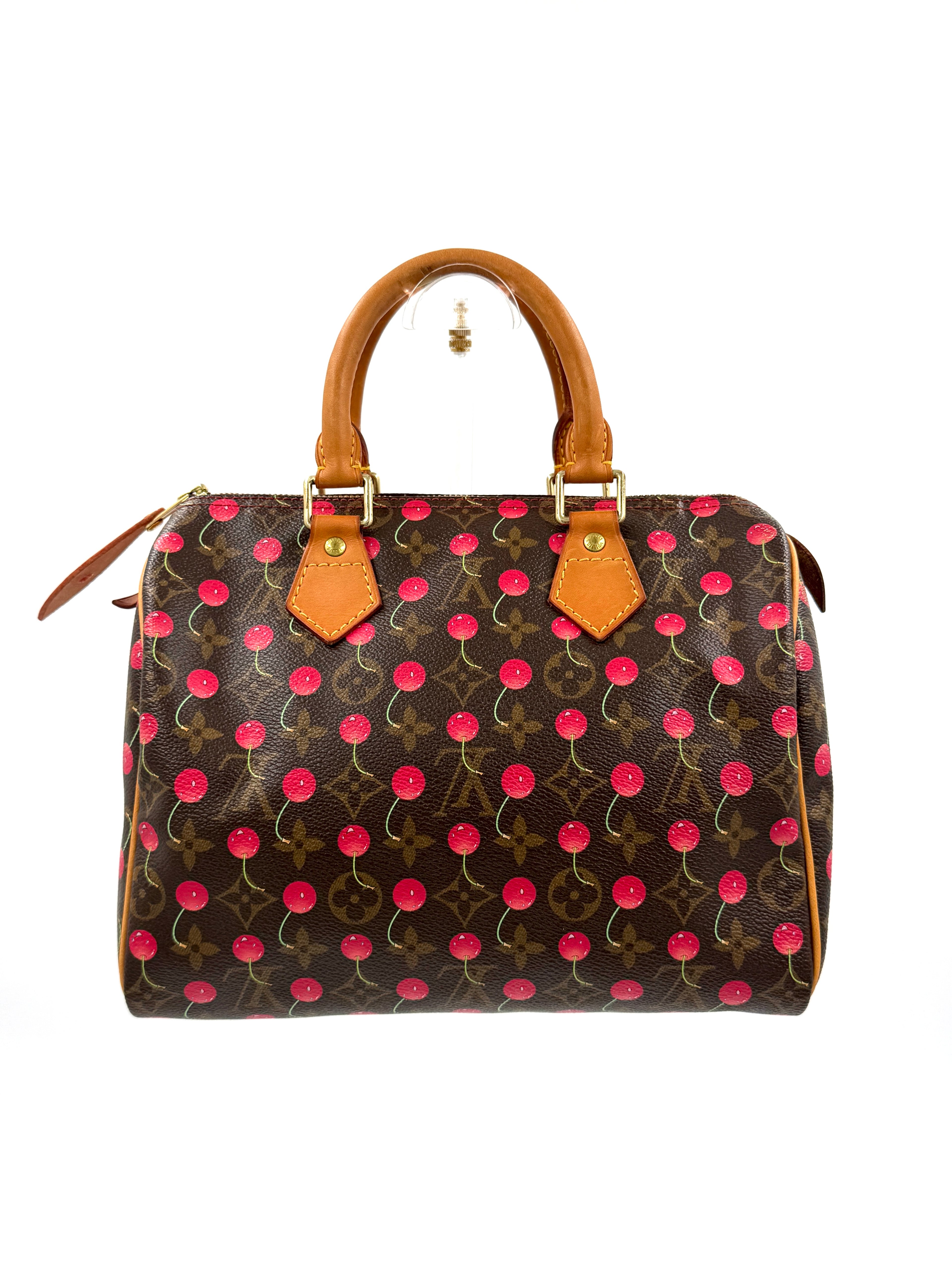Pre-owned Louis Vuitton Speedy 25 Murakami Cherries - Authenticated