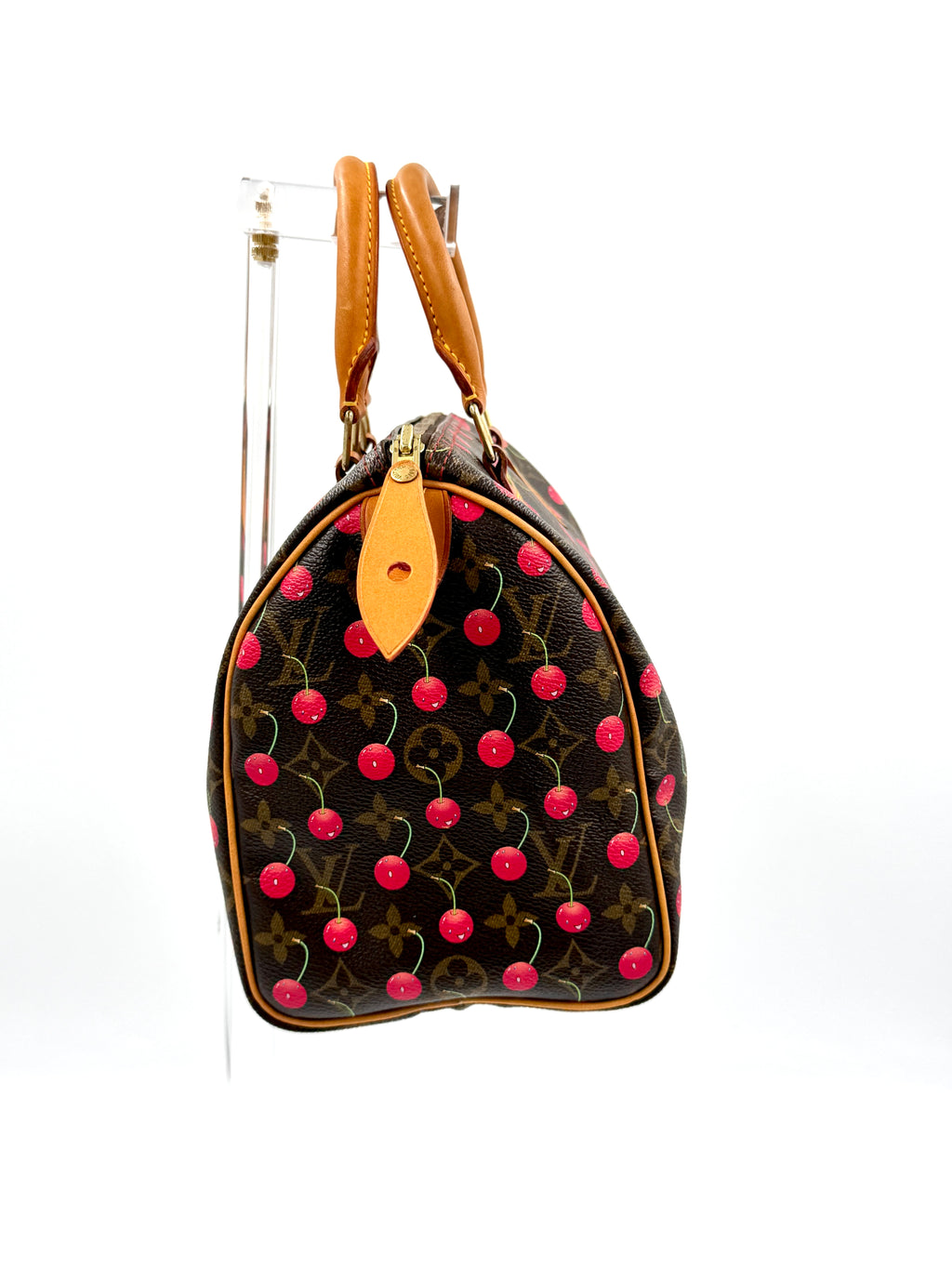 Pre-owned Louis Vuitton Speedy 25 Murakami Cherries - Authenticated