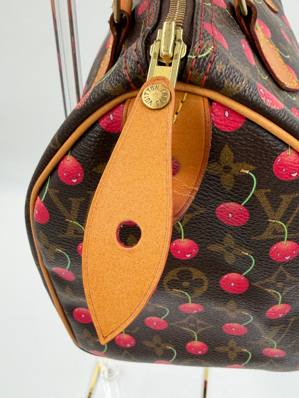 Pre-owned Louis Vuitton Speedy 25 Murakami Cherries - Authenticated