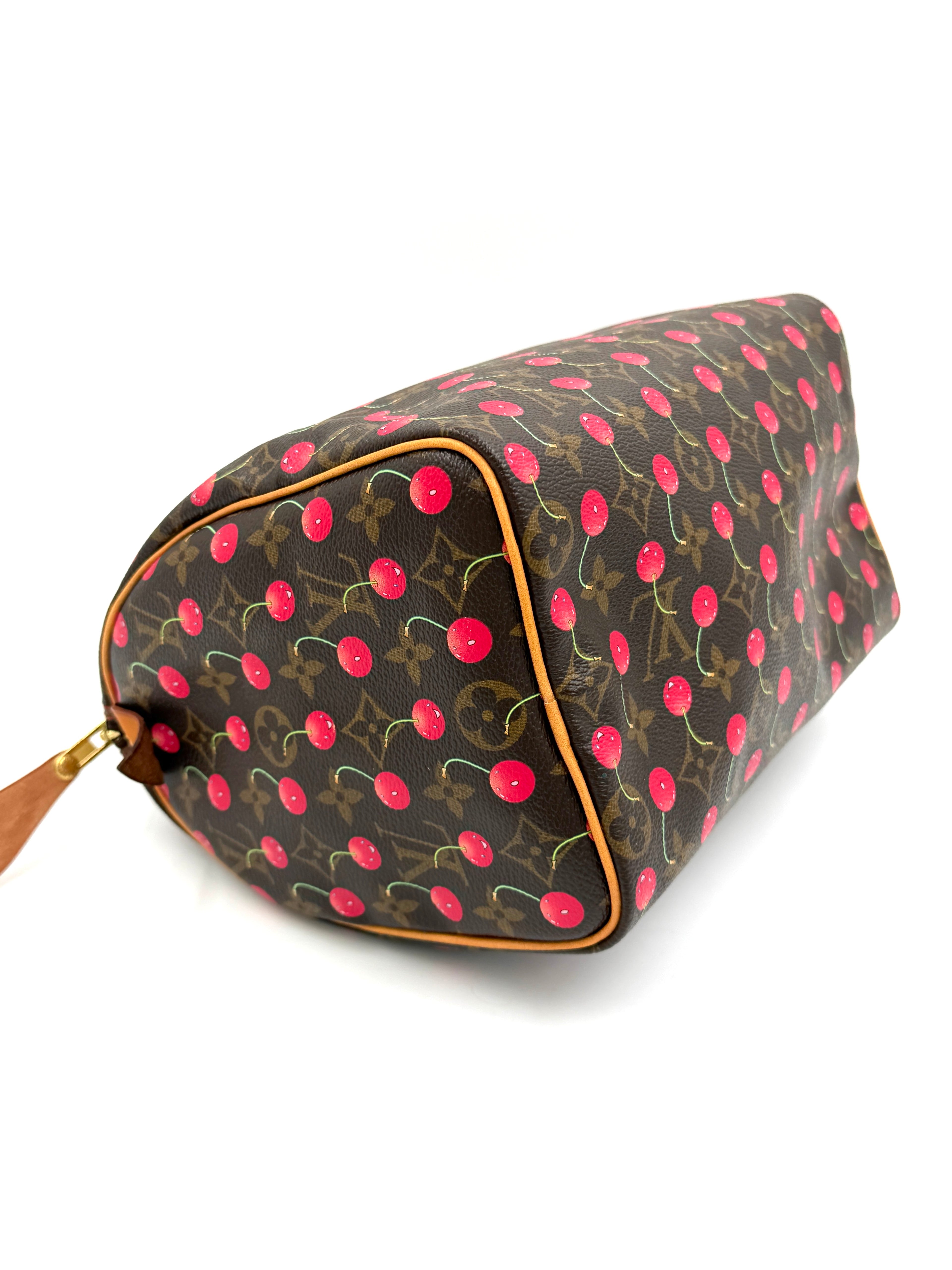 Pre-owned Louis Vuitton Speedy 25 Murakami Cherries - Authenticated