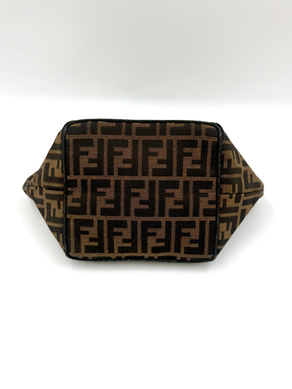 Pre-Owned Fendi Zucca Canvas Zip Tote - Authenticated