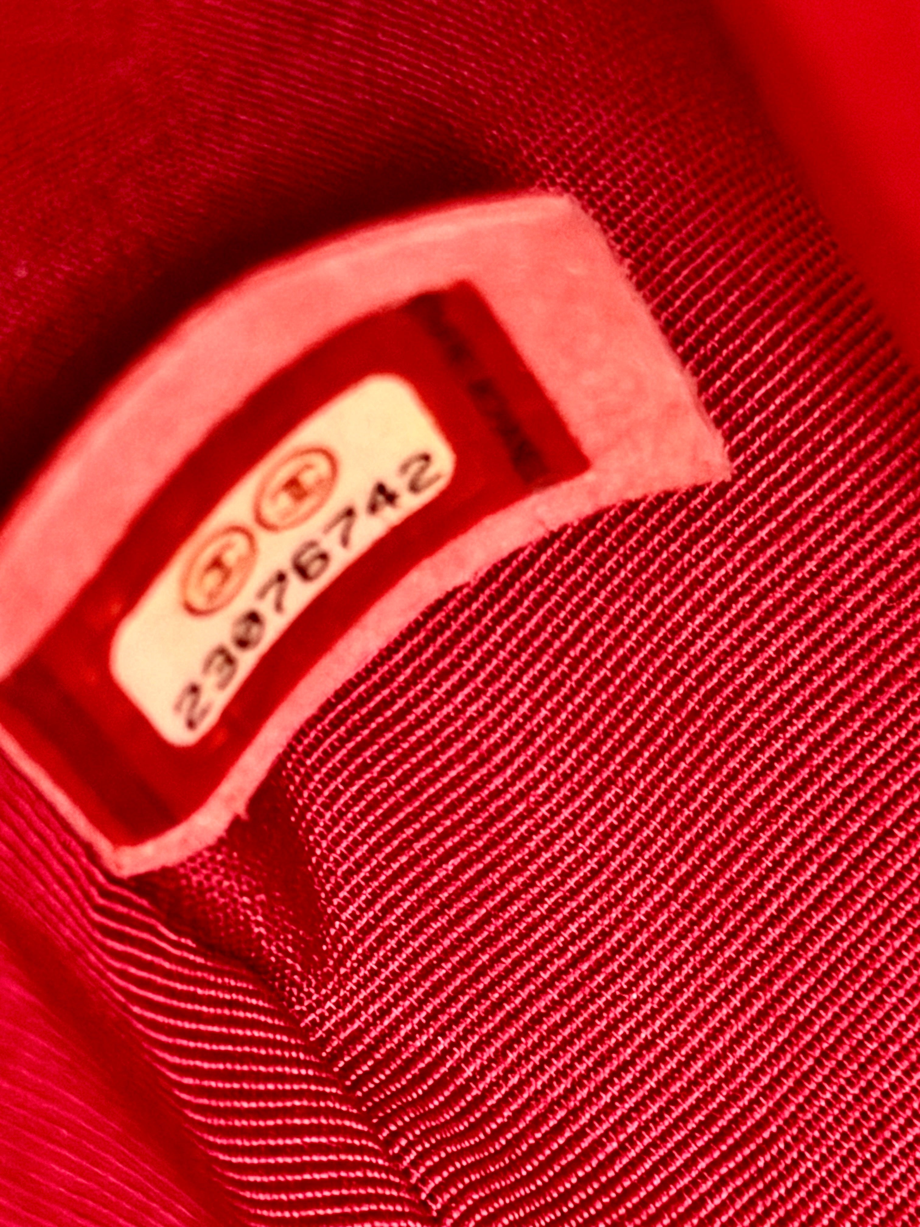 Pre-Owned Chanel Borse Romane Single Flap Red - Authenticated