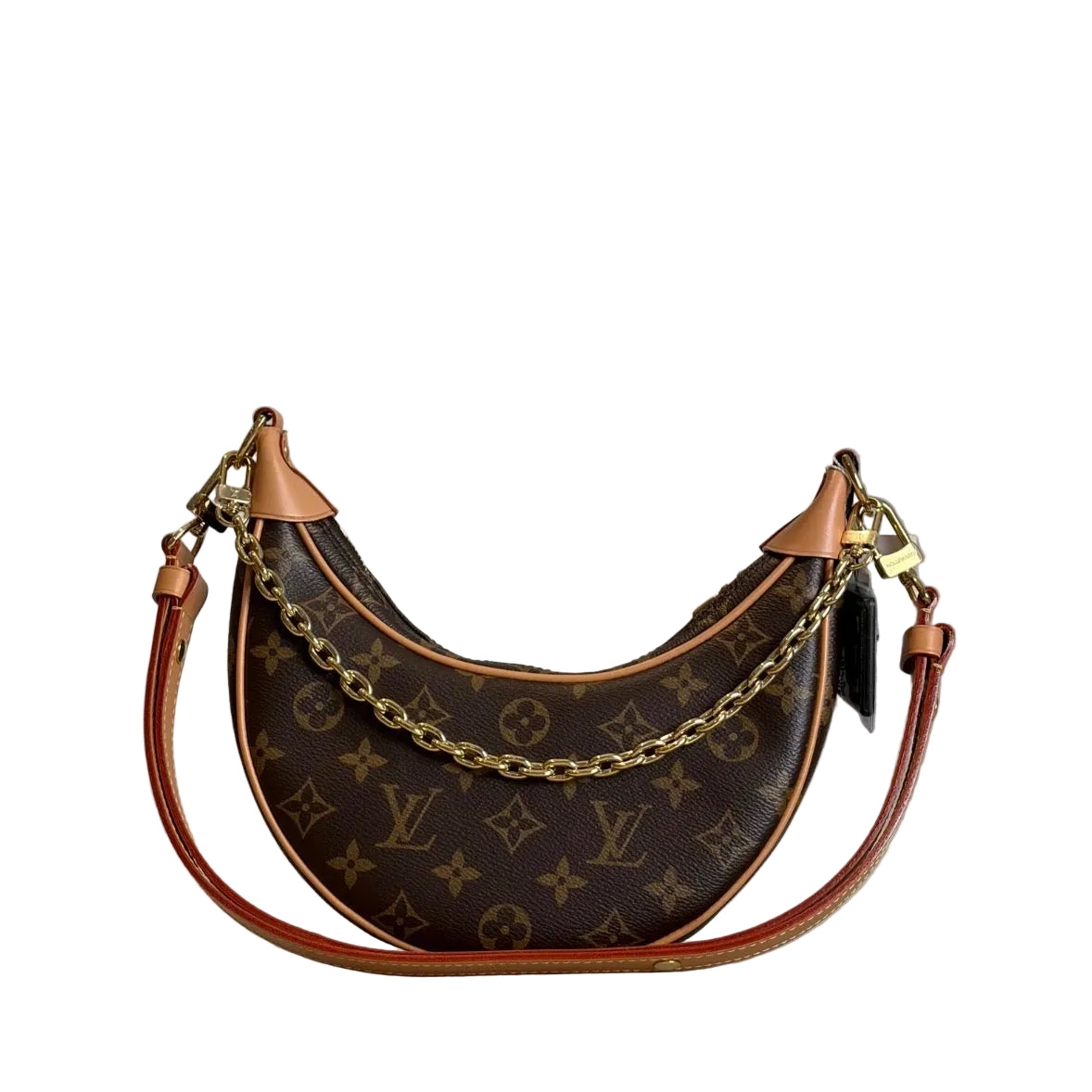 Pre-owned Louis Vuitton Loop Hobo Monogram Canvas - Authenticated - RESERVED