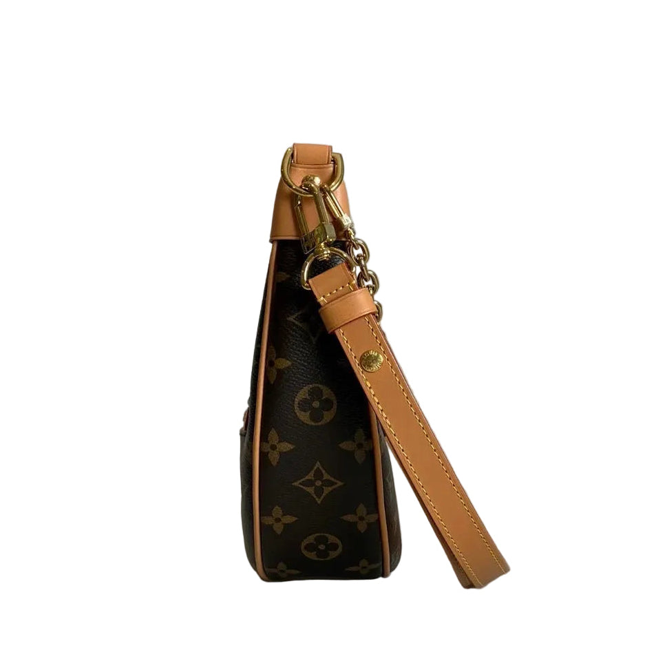 Pre-owned Louis Vuitton Loop Hobo Monogram Canvas - Authenticated - RESERVED