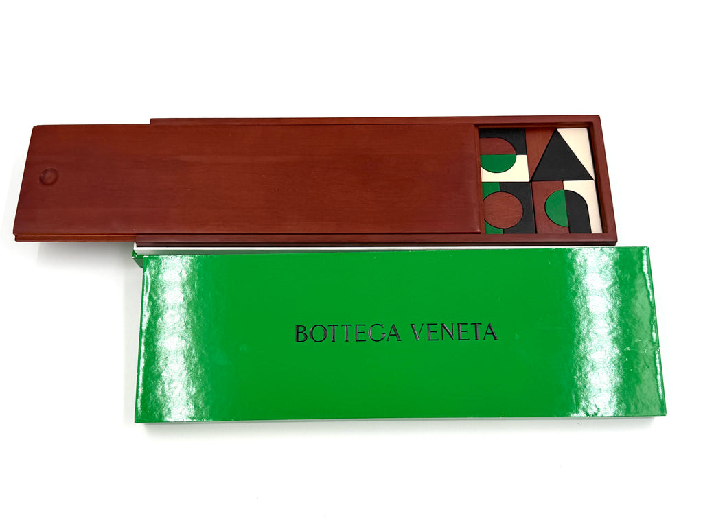 Pre-owned Bottega Veneta Wooden Building Block Puzzle Objet d'Art