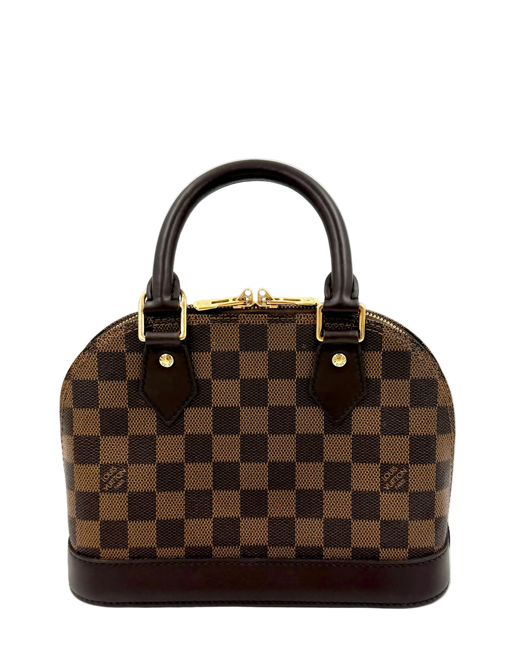 Pre-owned Louis Vuitton Damier Ebene Alma BB - Authenticated