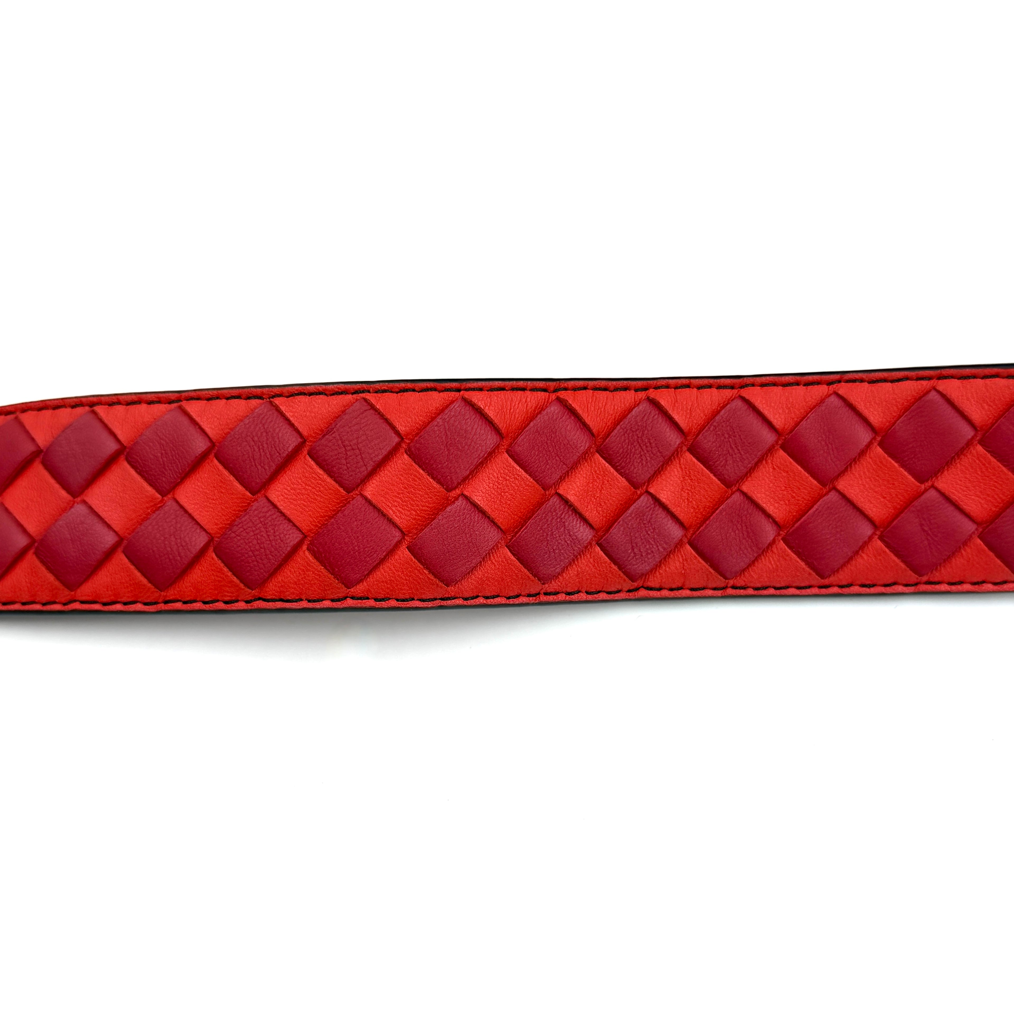 Pre-Owned Bottega Veneta Piazza Bicolor Leather Handbag - Authenticated