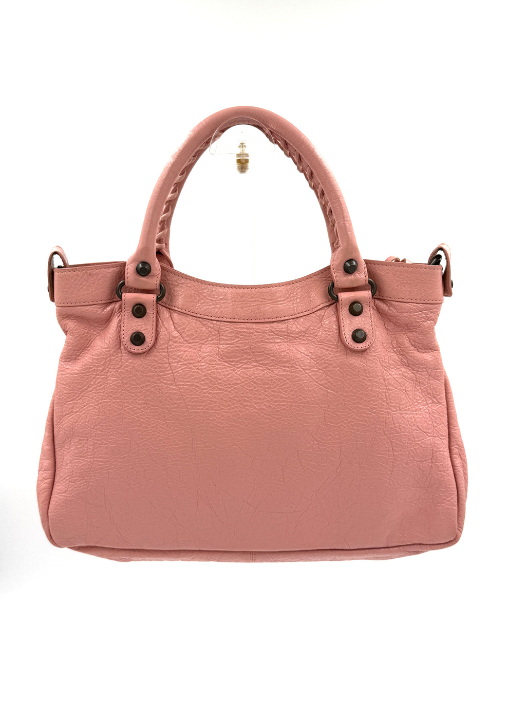 Pre-Owned Balenciaga Pink Agneau Classic City Bag - Authenticated