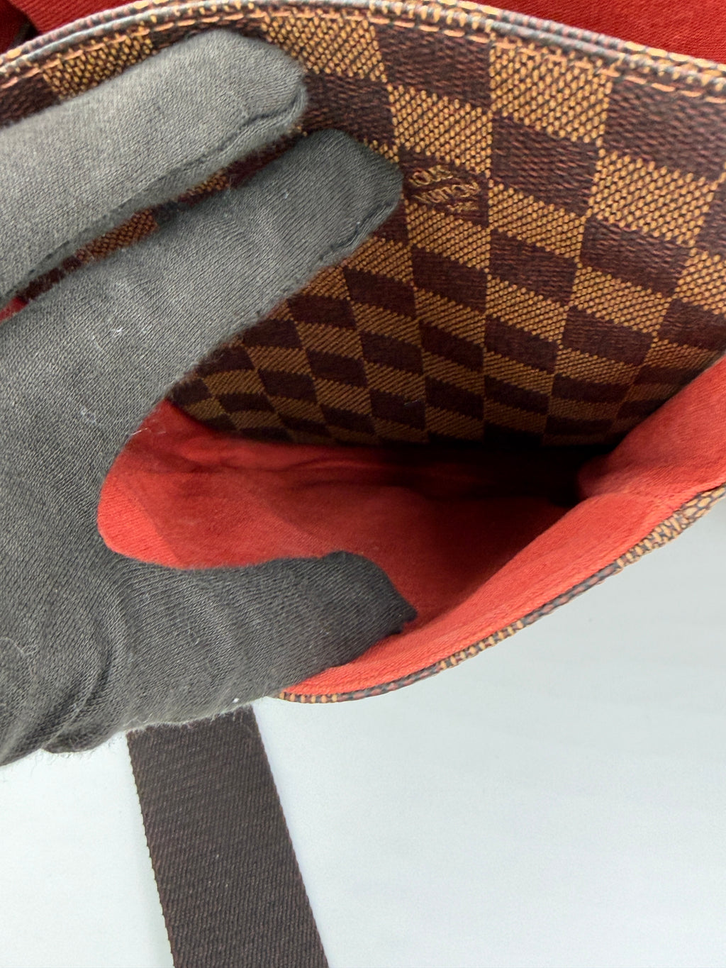 Pre-Owned Louis Vuitton Damier Canvas Broadway Messenger Bag - Authenticated
