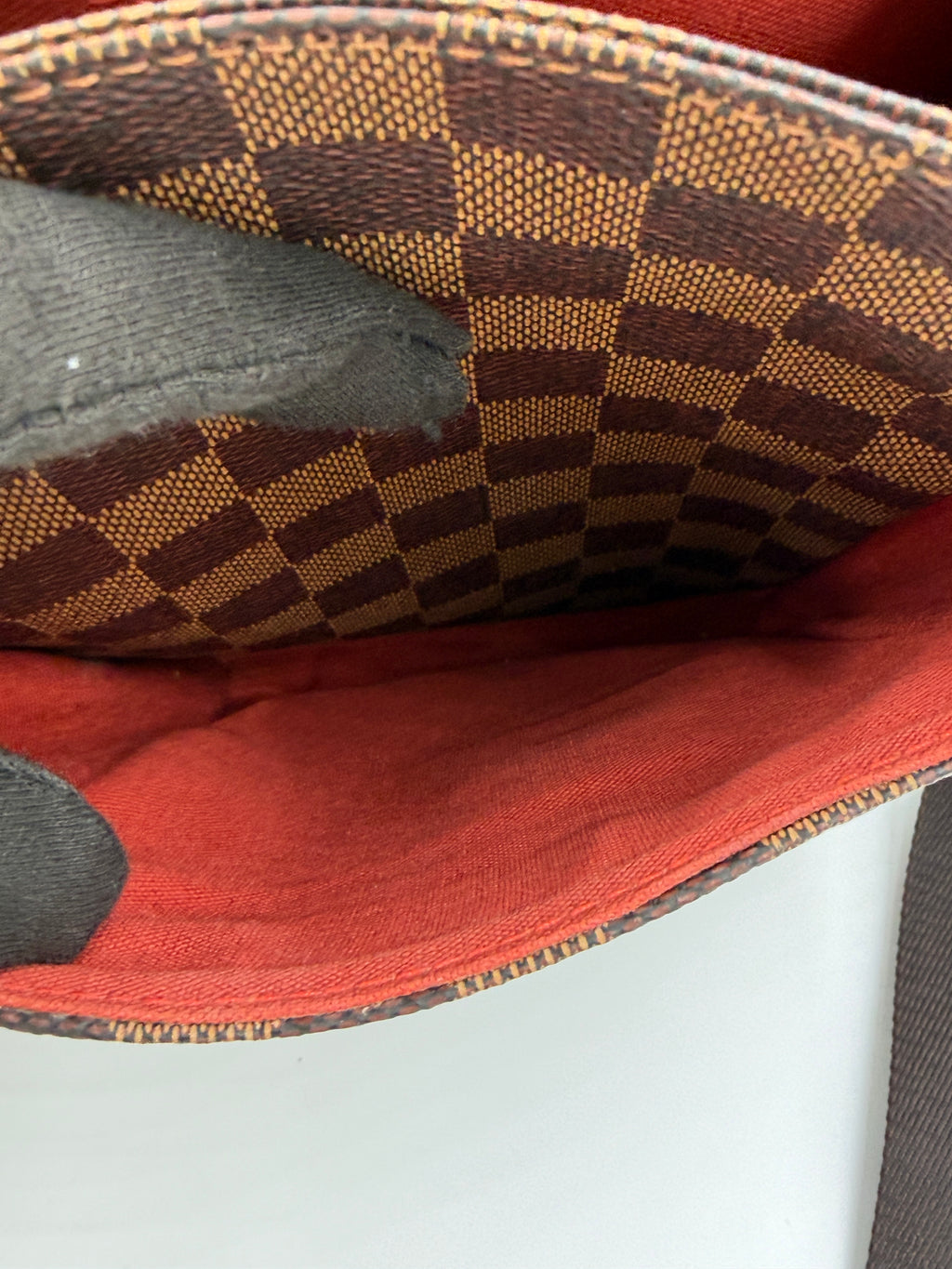 Pre-Owned Louis Vuitton Damier Canvas Broadway Messenger Bag - Authenticated