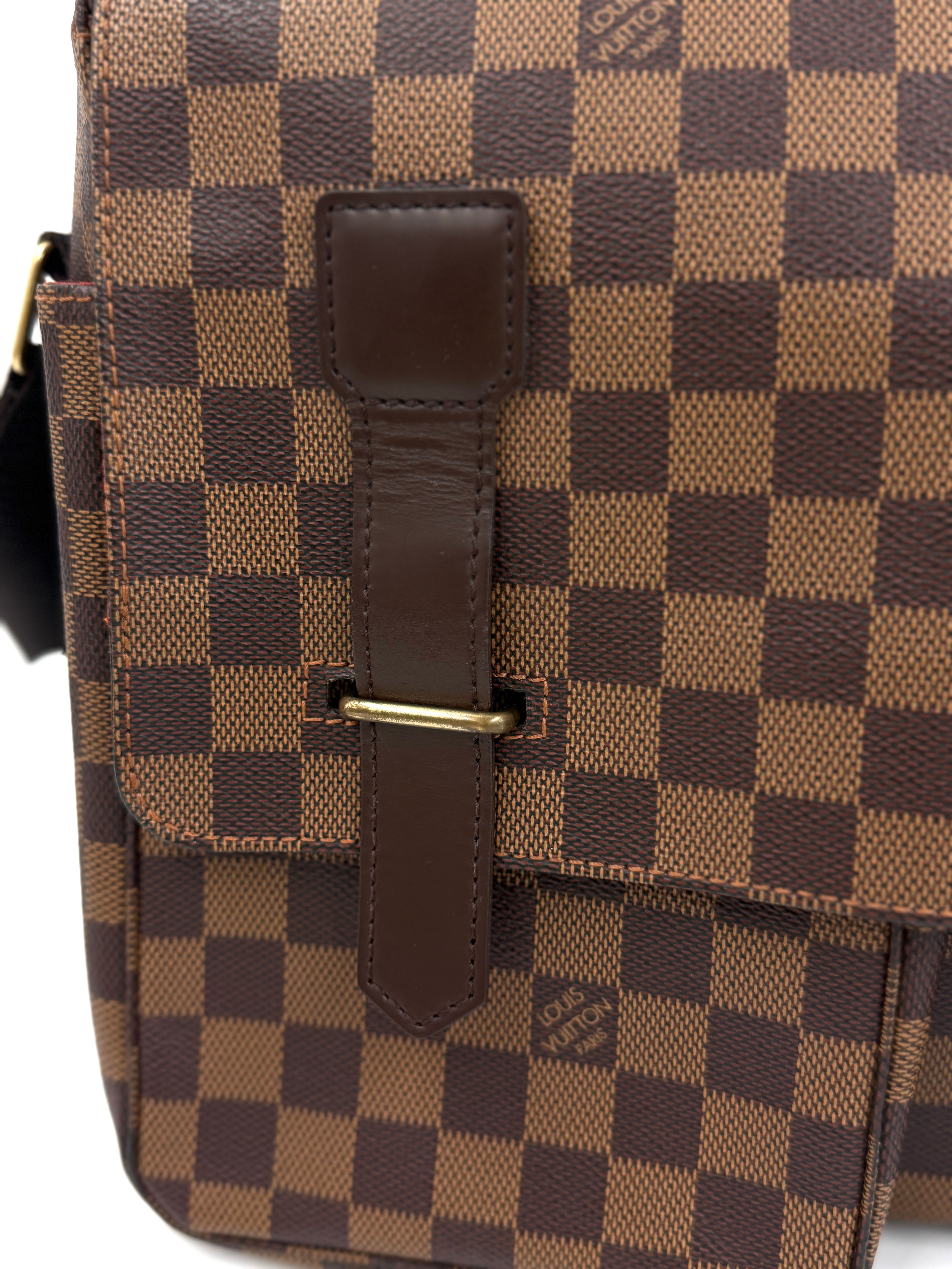 Pre-Owned Louis Vuitton Damier Canvas Broadway Messenger Bag - Authenticated