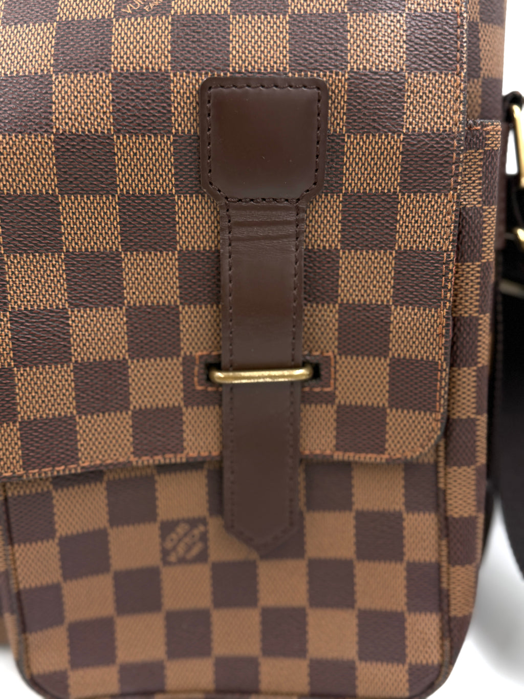 Pre-Owned Louis Vuitton Damier Canvas Broadway Messenger Bag - Authenticated