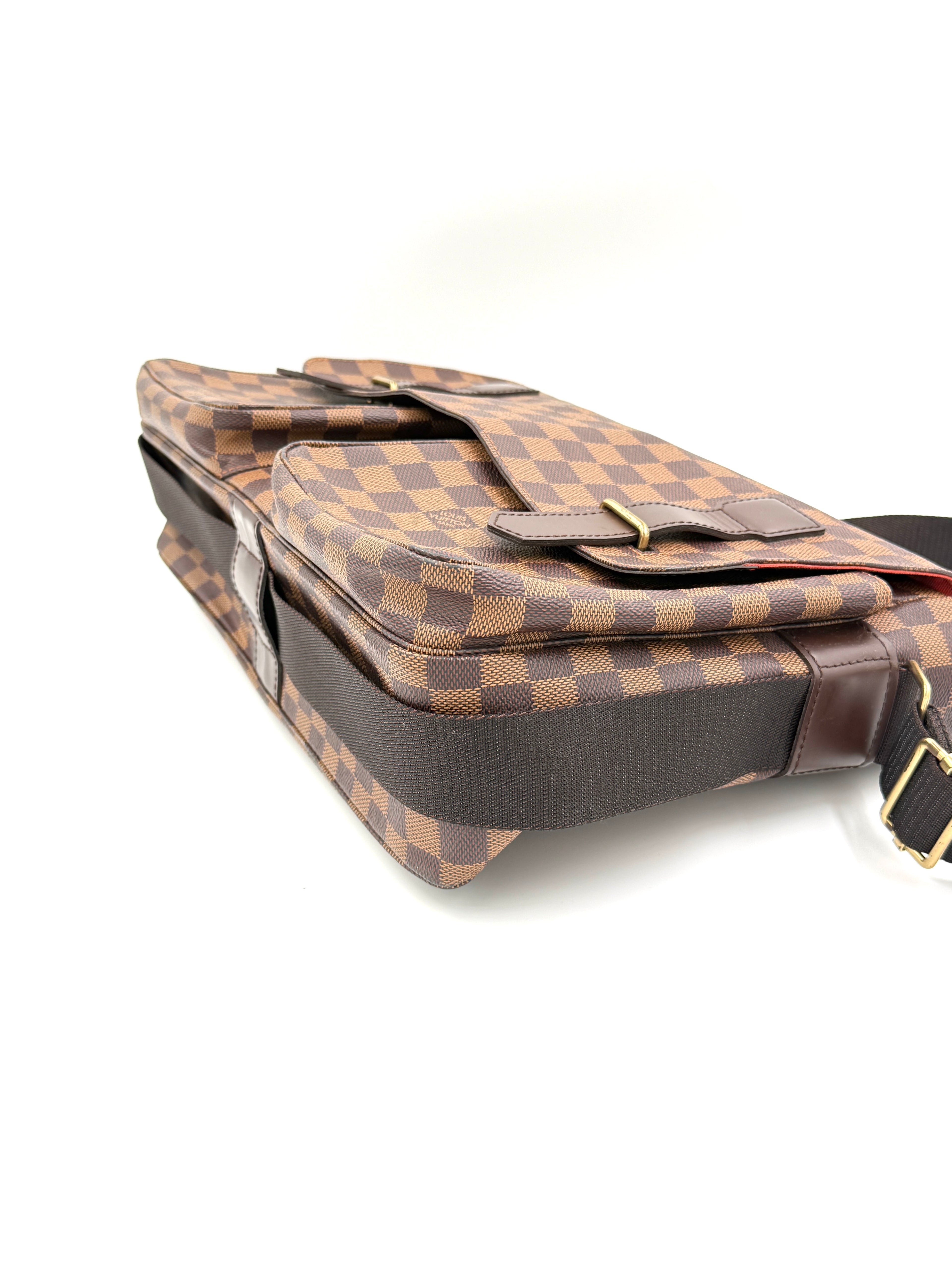 Pre-Owned Louis Vuitton Damier Canvas Broadway Messenger Bag - Authenticated