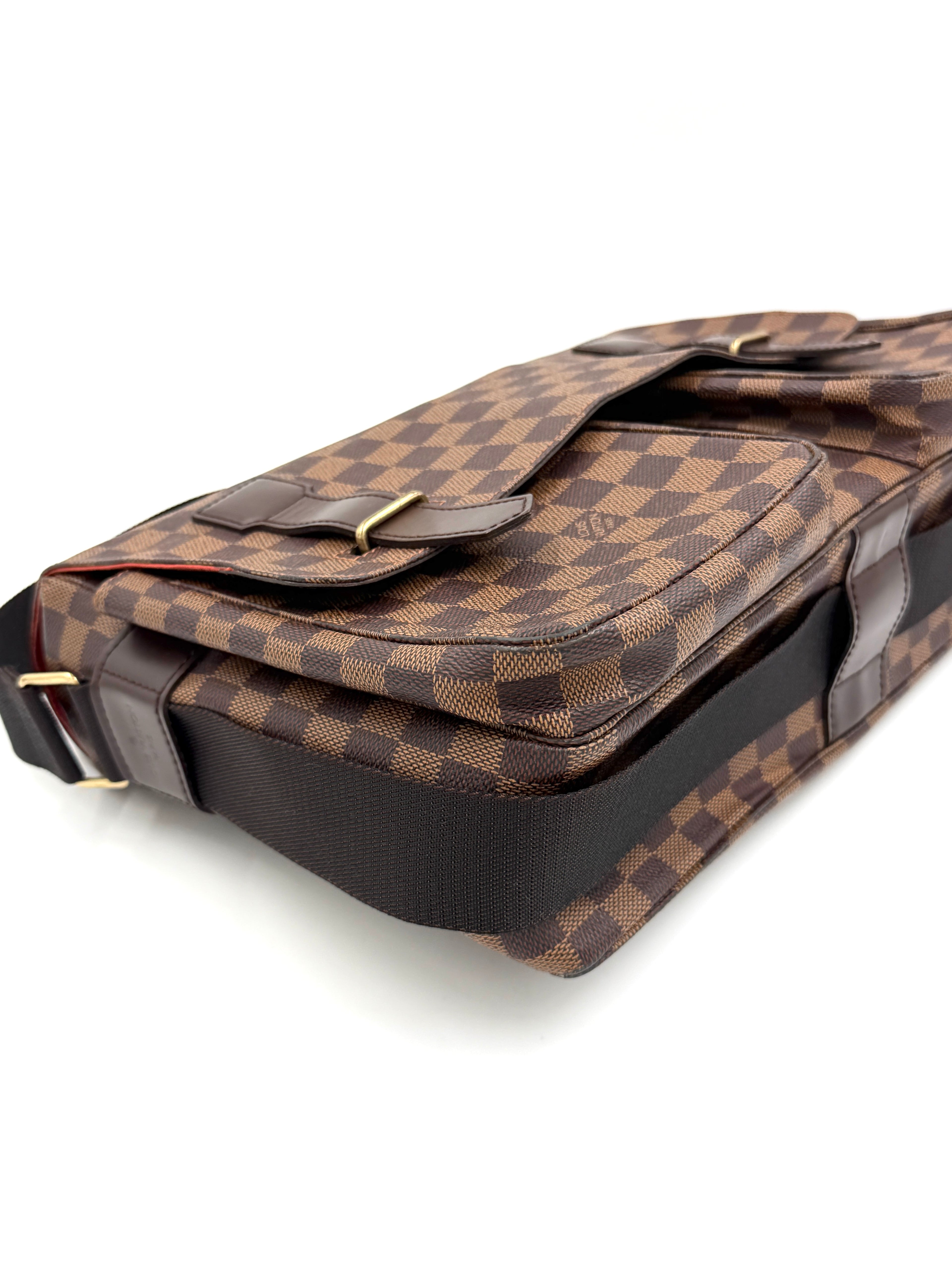 Pre-Owned Louis Vuitton Damier Canvas Broadway Messenger Bag - Authenticated